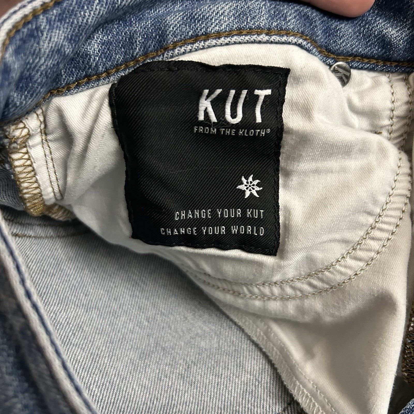 Other KUT from the Kloth High-Rise Fab AB Cigarette Leg- Size 8 Size 30" / US 8 / IT 44 - 4 Thumbnail