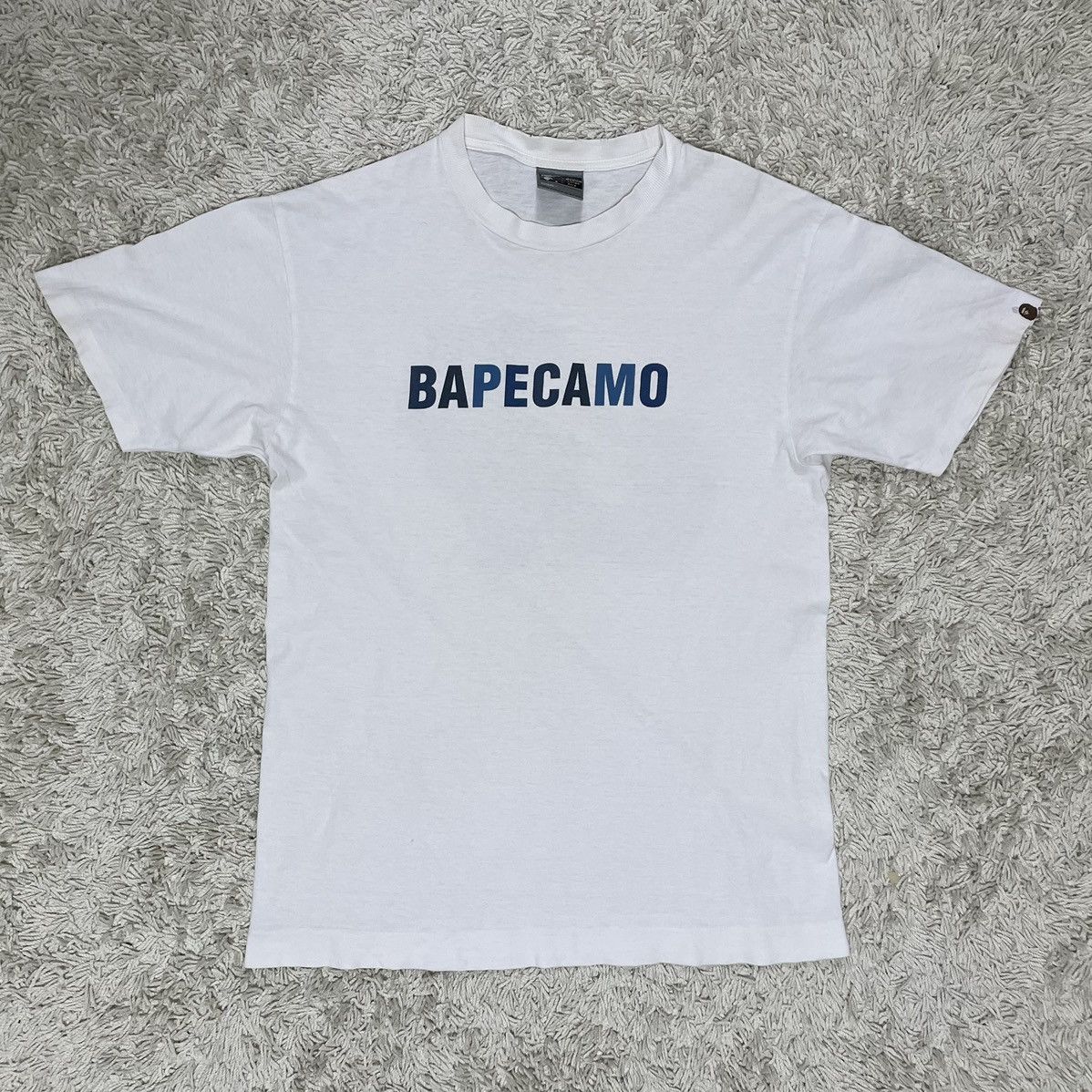 Bape Bape Camo Tee kaws collabo backprint M white Size US M / EU 48-50 / 2 - 1 Thumbnail