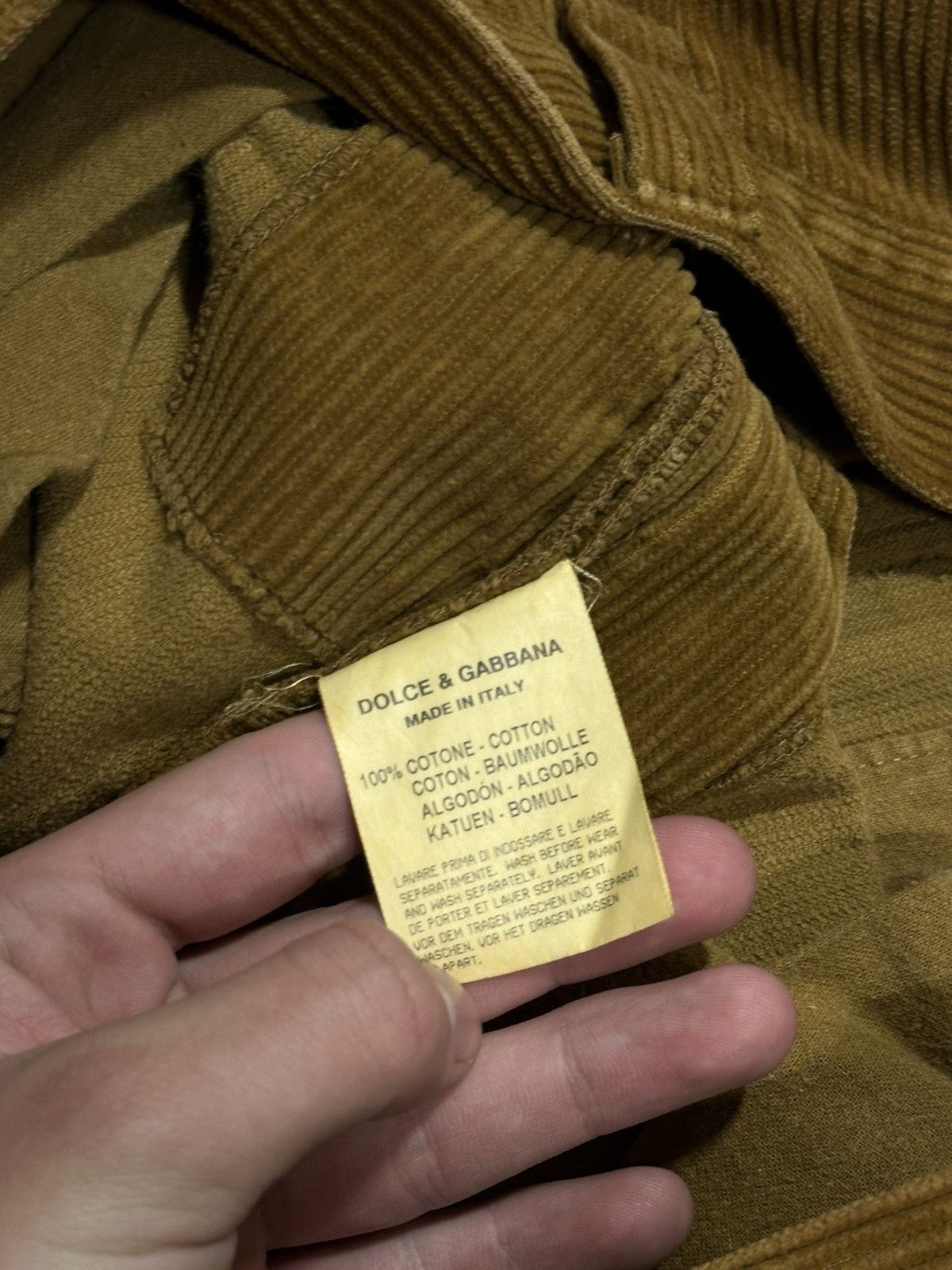Dolce & Gabbana Vintage Luxury Velvet Pants Dolce&Gabanna MADE IN ITALY 🇮🇹 Size US 36 / EU 52 - 11 Thumbnail