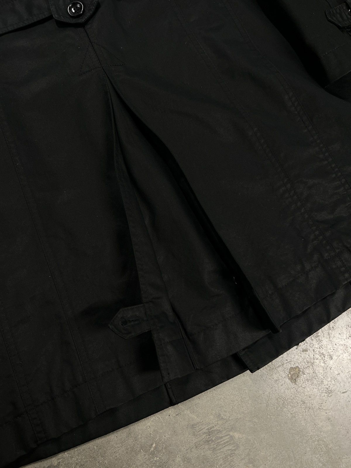 Dolce & Gabbana Mens Dolce & Gabbana Trench Coat Jacket Black Belted Size US M / EU 48-50 / 2 - 12 Thumbnail