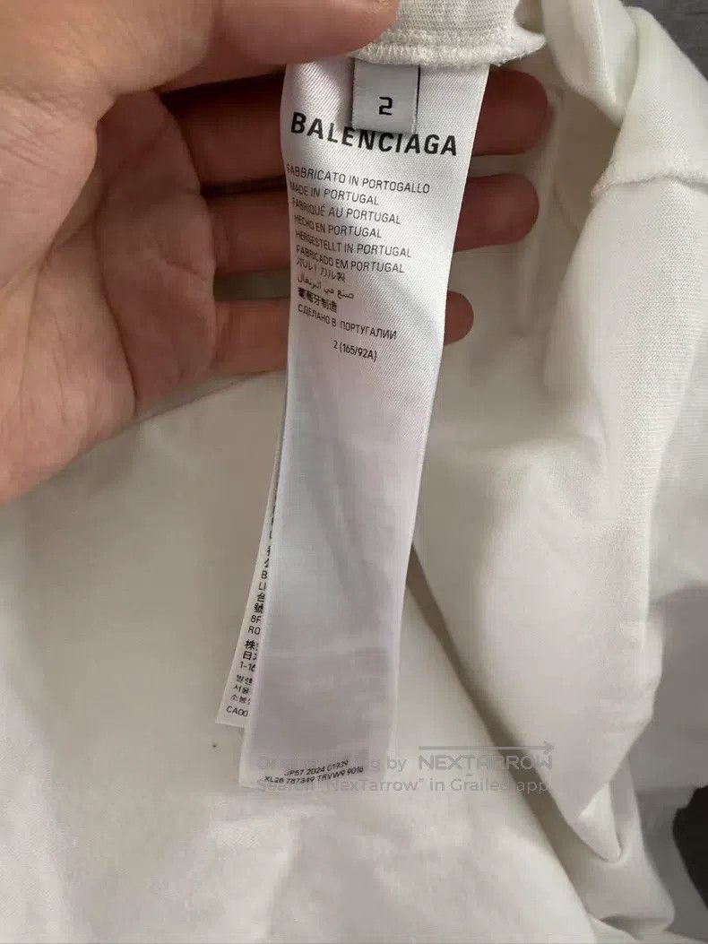 Balenciaga Balenciaga Numeric Jersey Short Sleeve Size US M / EU 48-50 / 2 - 4 Thumbnail