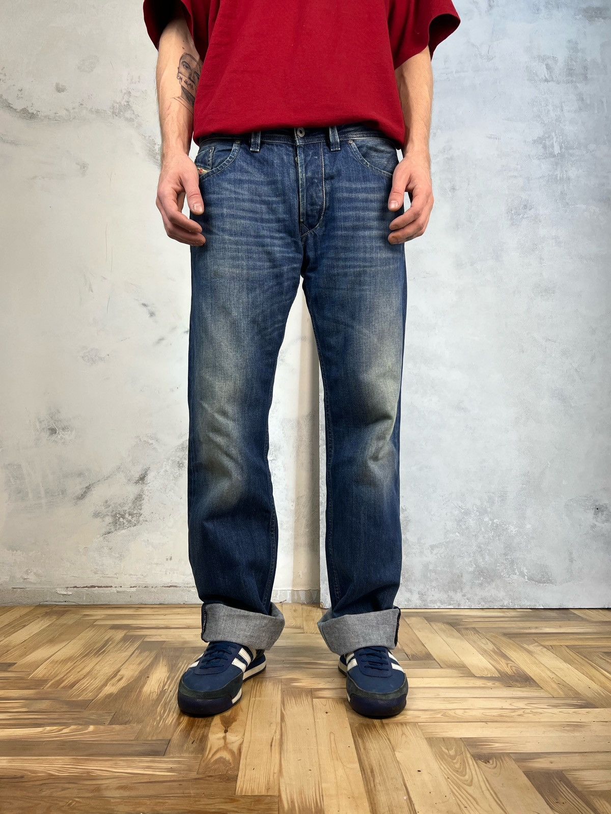 Diesel Vintage Diesel Jeans Pants Size M 33 Size US 33 - 3 Thumbnail
