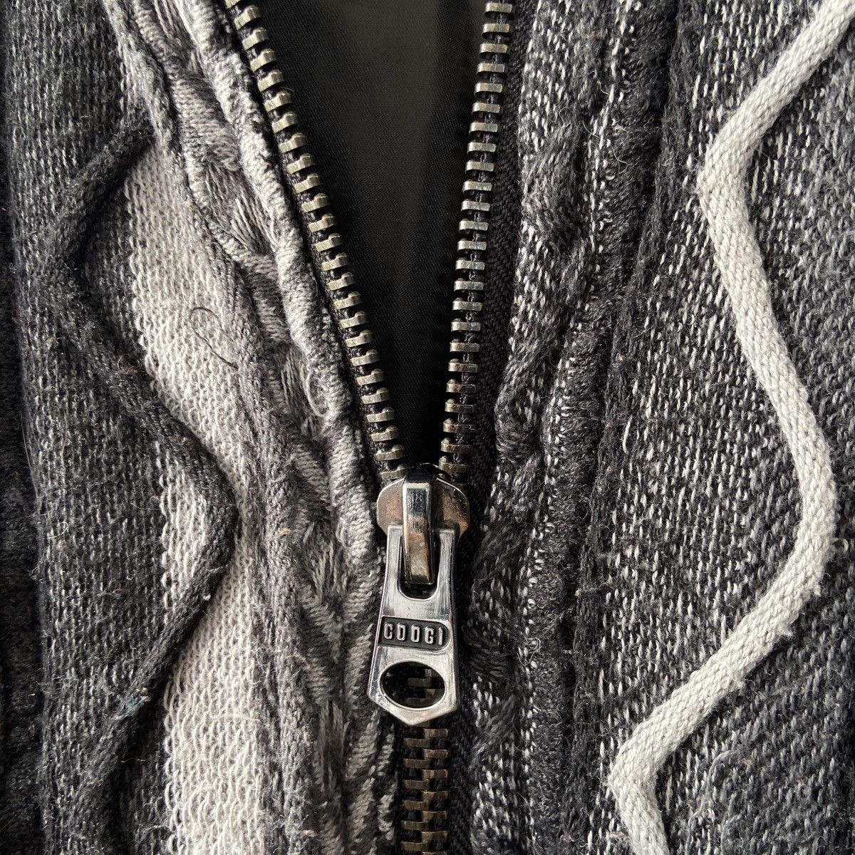 Coogi × Vintage Vintage Coogi Sweater Leather Jacket Size US XXL / EU 58 / 5 - 13 Thumbnail
