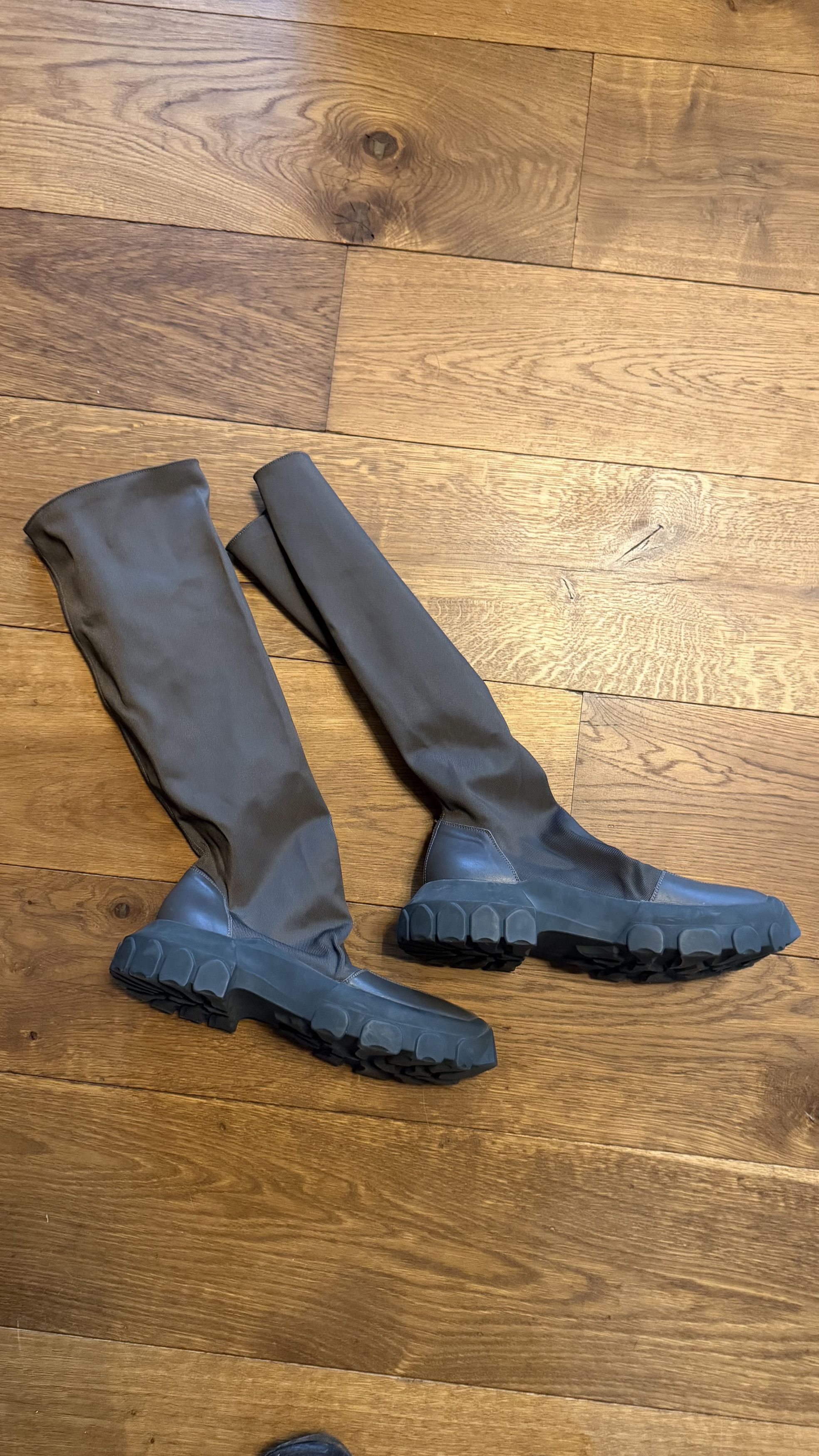Rick Owens Rick Owens FW22 Runway Sample Tractor Boots Size US 11 / EU 44 - 3 Thumbnail