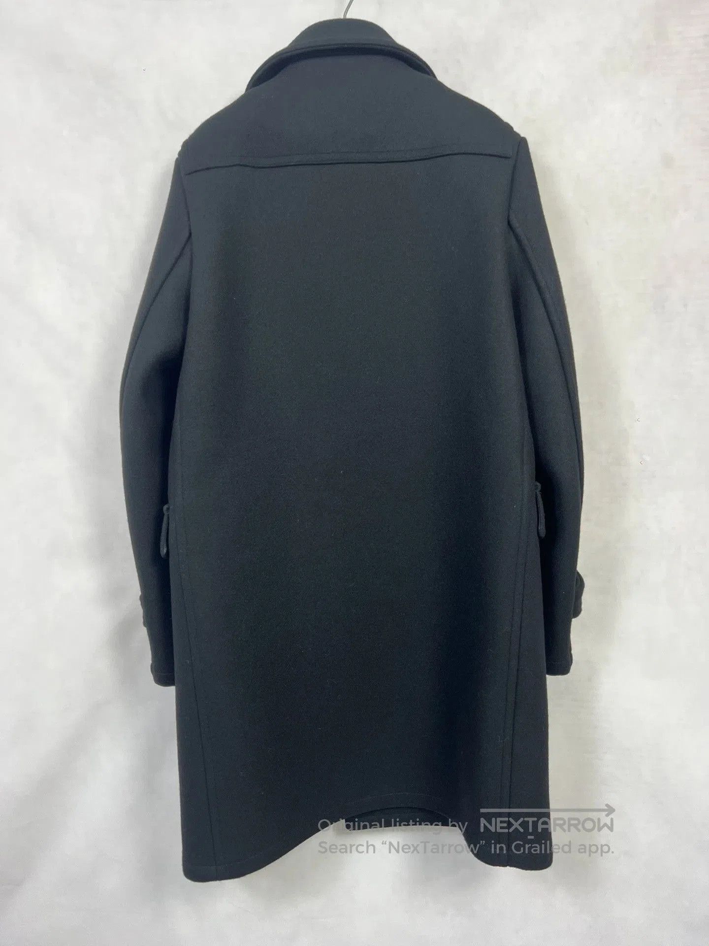 Saint Laurent Paris Saint Laurent Black Wool Coat. Size US M / EU 48-50 / 2 - 2 Thumbnail