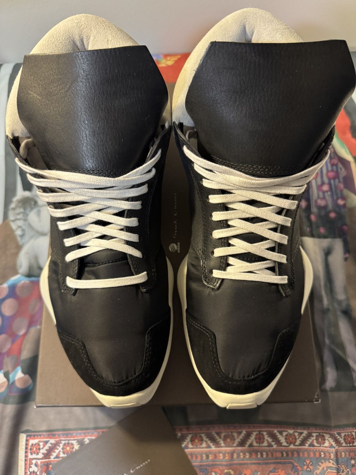Adidas RICK OWENS X Adidas Tech RUNNER Size US 9.5 / EU 42-43 - 11 Thumbnail