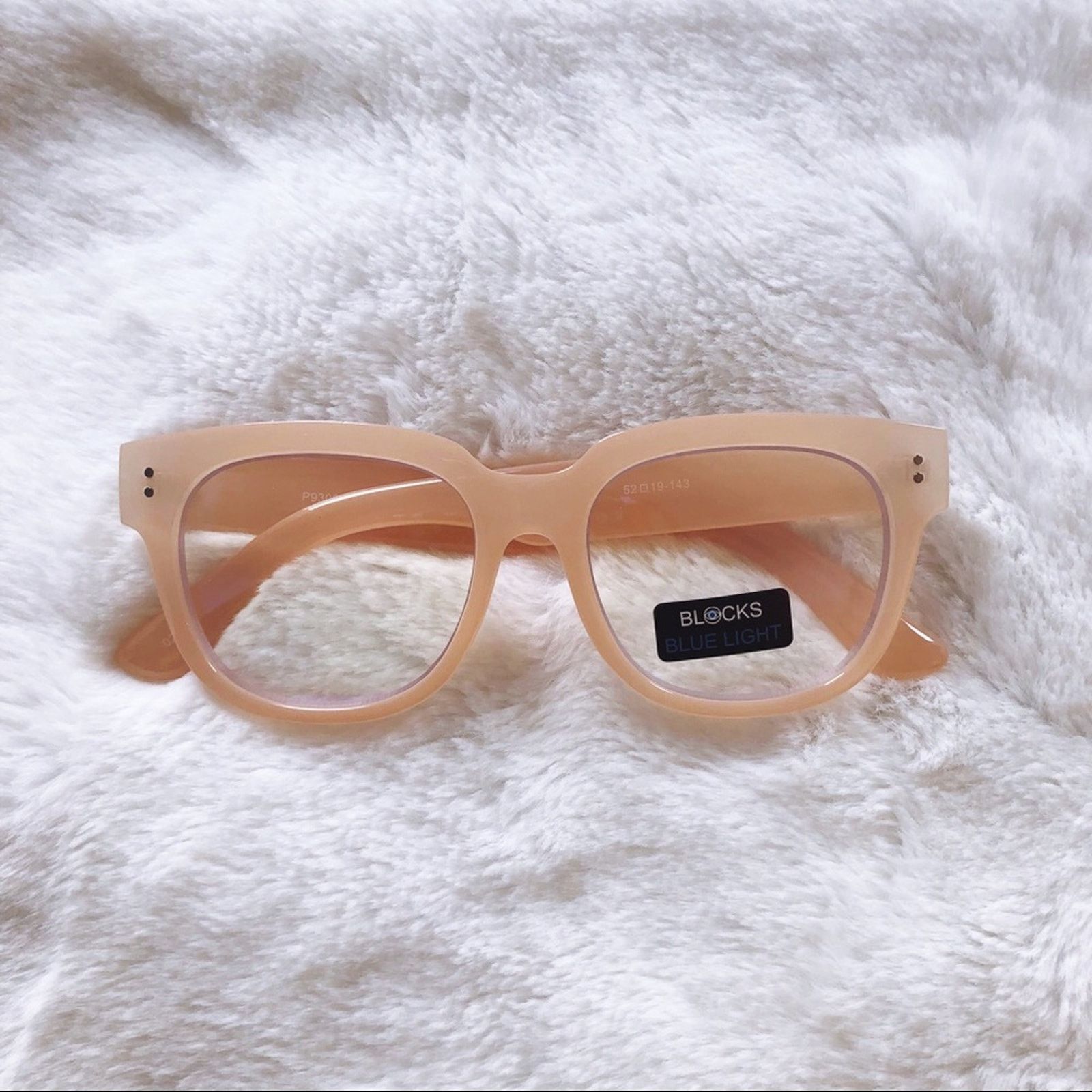 Other James Clear Pink Computer Blue Light Glasses Size ONE SIZE - 1 Thumbnail