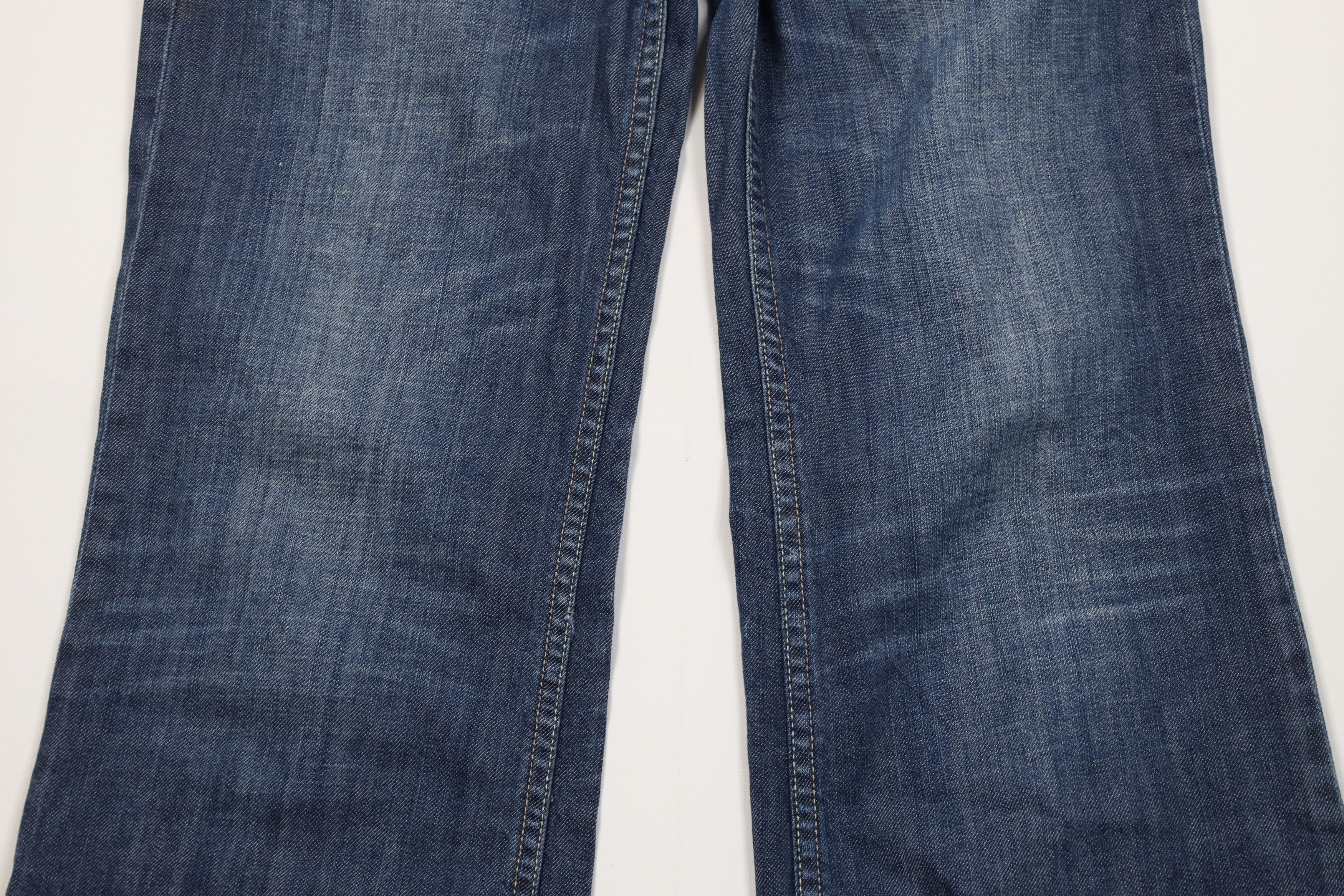 American Eagle Outfitters Vintage 90s Y2K American Eagle Outfitters Wide Leg Jeans Size 30" / US 8 / IT 44 - 3 Thumbnail