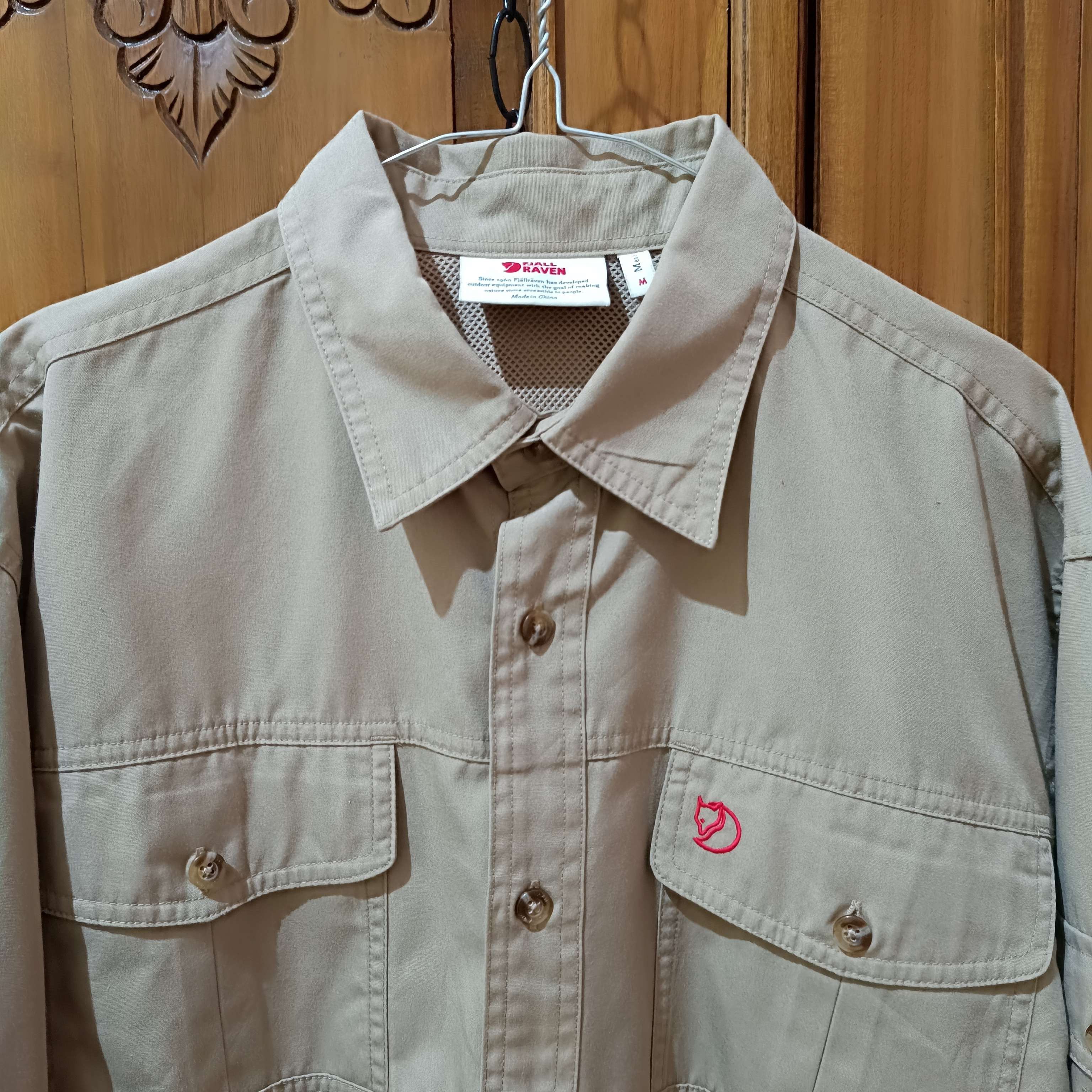 Fjallraven FJALLRAVEN Sarek Trekking Shirt LS Men's (Like New) Size US M / EU 48-50 / 2 - 3 Thumbnail
