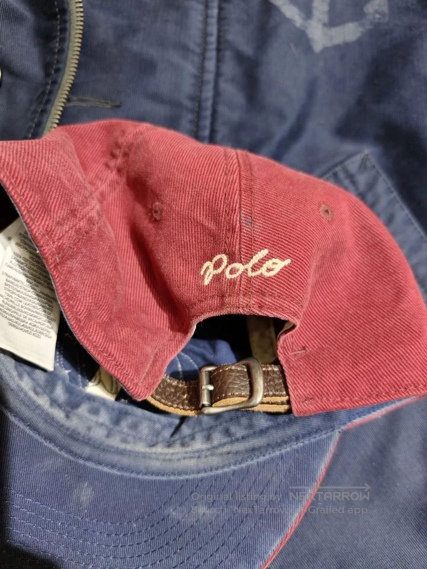 Polo Ralph Lauren RL Polo Ralph Lauren Red Baseball Cap. Size ONE SIZE - 4 Thumbnail