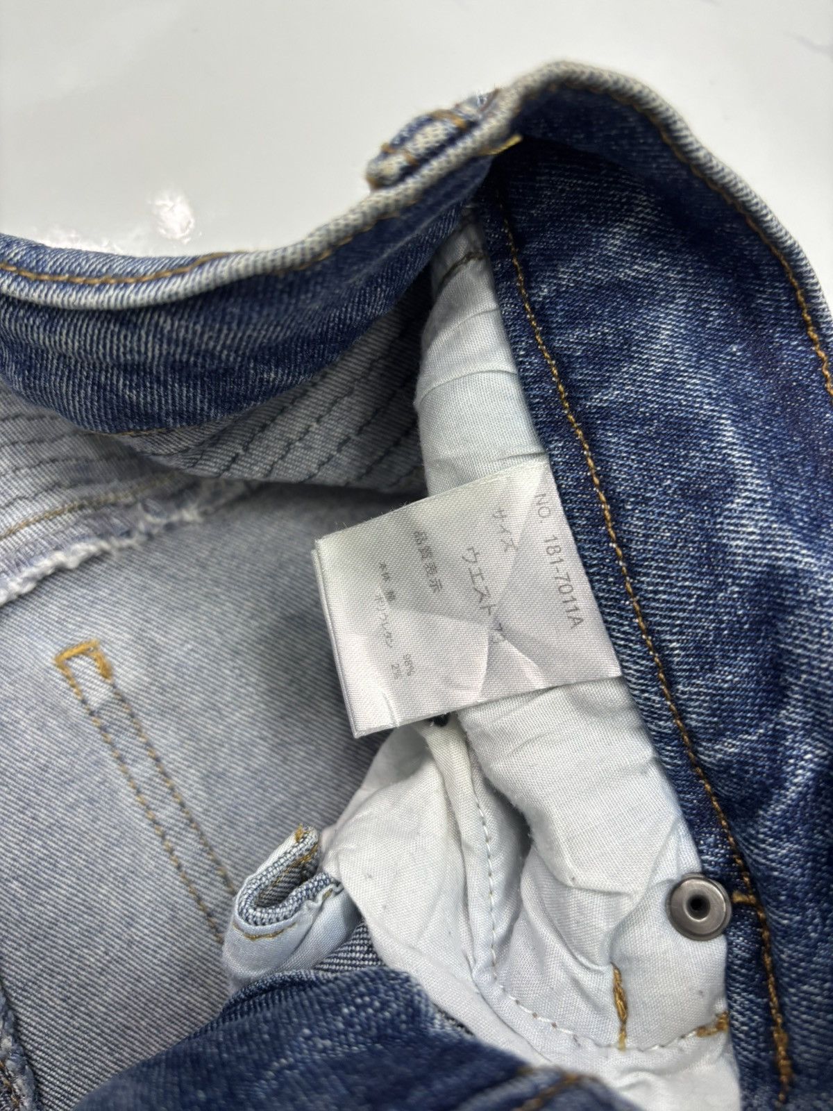 In The Attic IN THE ATTIC BIKER JEANS Size US 30 / EU 46 - 11 Thumbnail