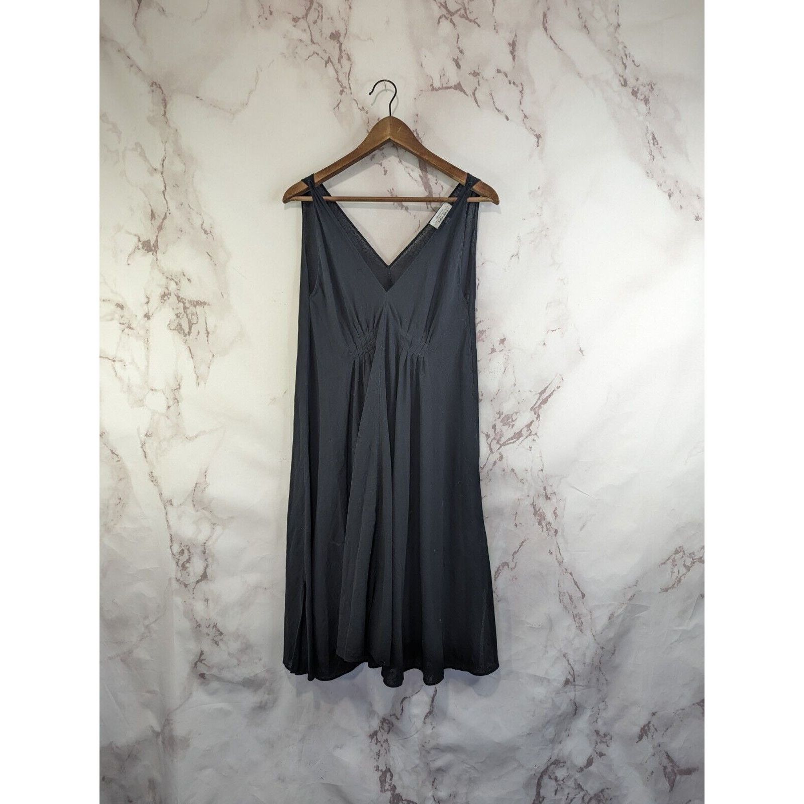 & Other Stories & Other Stories Dress Womens 2 XS Black Crepe Flowy Size XS / US 0-2 / IT 36-38 - 1 Thumbnail