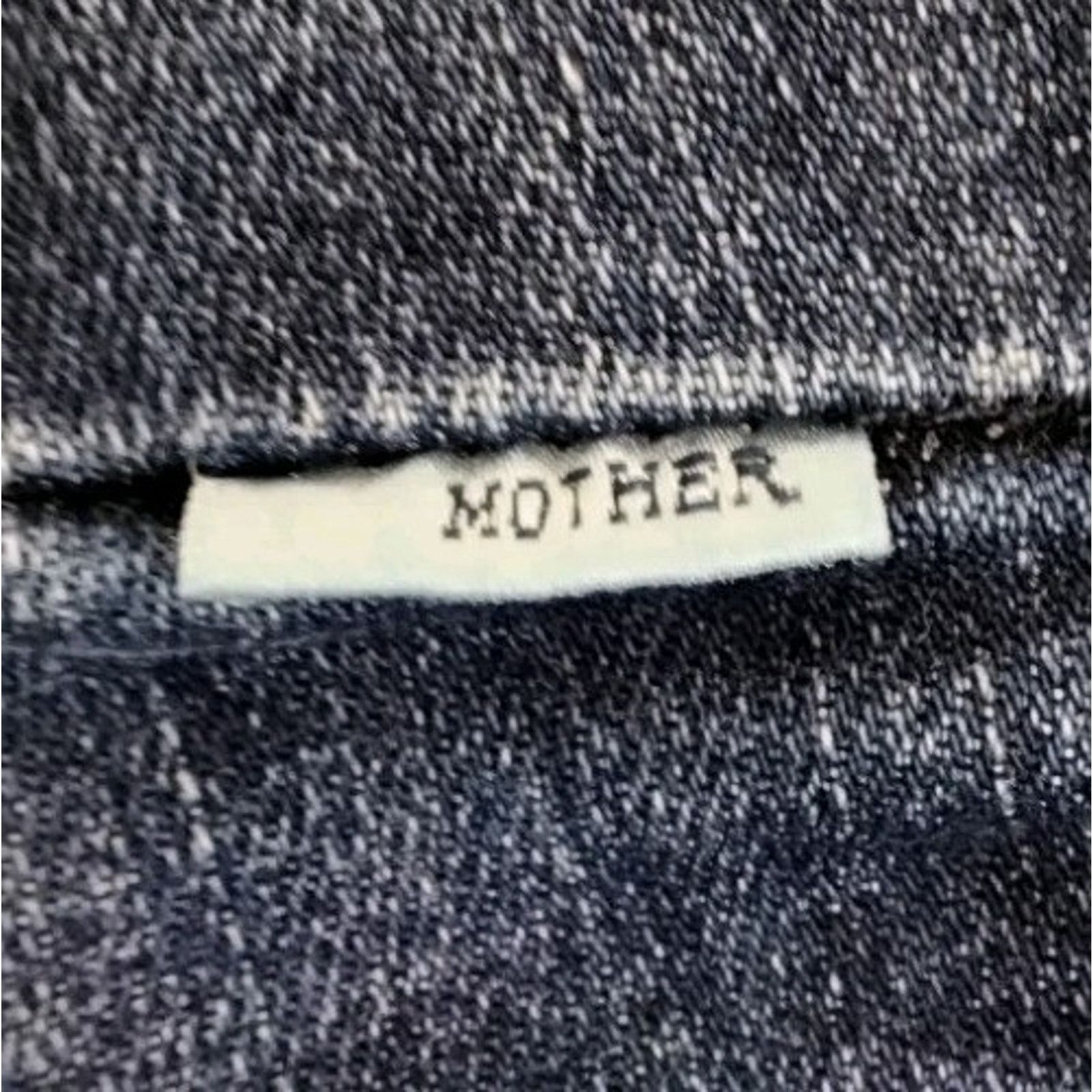 MOTHER Mother High Waist Looker Jean Women's 27" Dark Distressed Size 27" / US 4 / IT 40 - 8 Thumbnail
