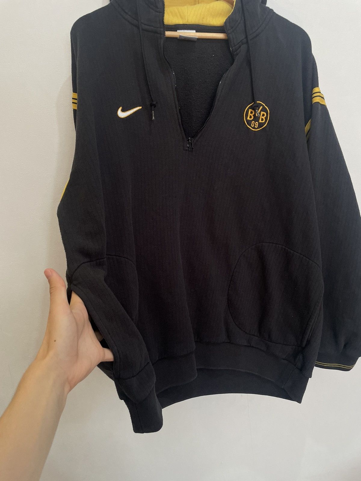 Nike × Vintage Nike Borussia Dortmund 1996 Size US XL / EU 56 / 4 - 9 Thumbnail