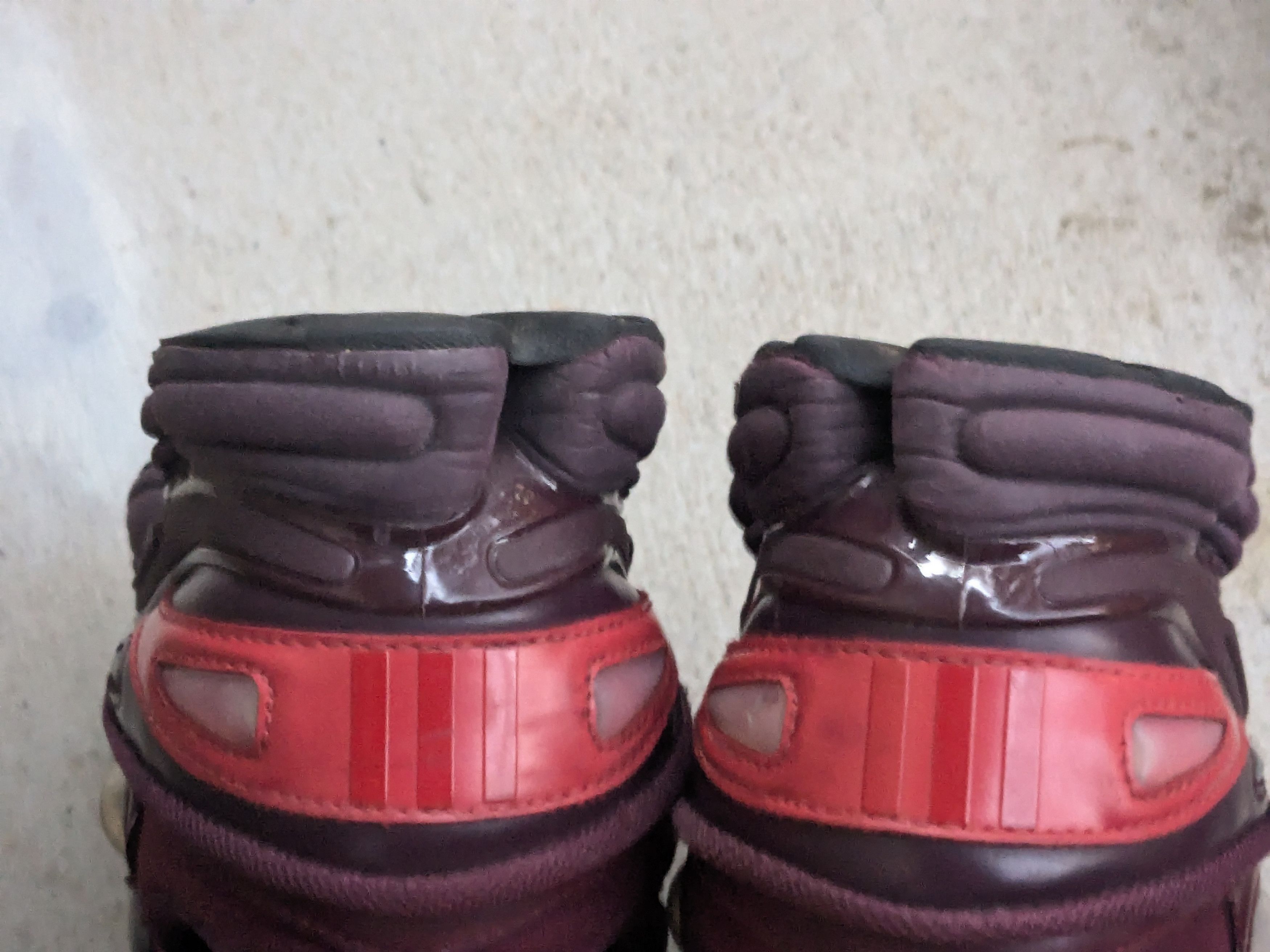 Adidas × Raf Simons Adidas Ozweego 3 Raf Simons Burgundy Red 8.5 B22538 Size US 8.5 / EU 41-42 - 14 Thumbnail