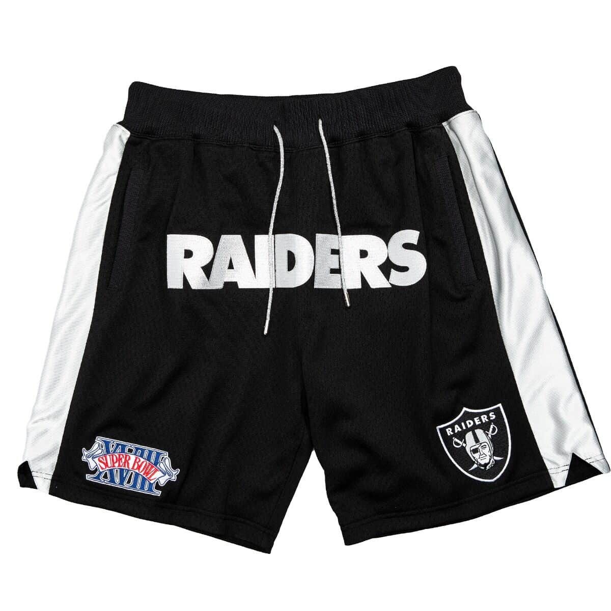 Just Don × Mitchell & Ness Oakland Raiders Just Don x Mitchell & Ness NFL Shorts Size US 34 / EU 50 - 2 Thumbnail