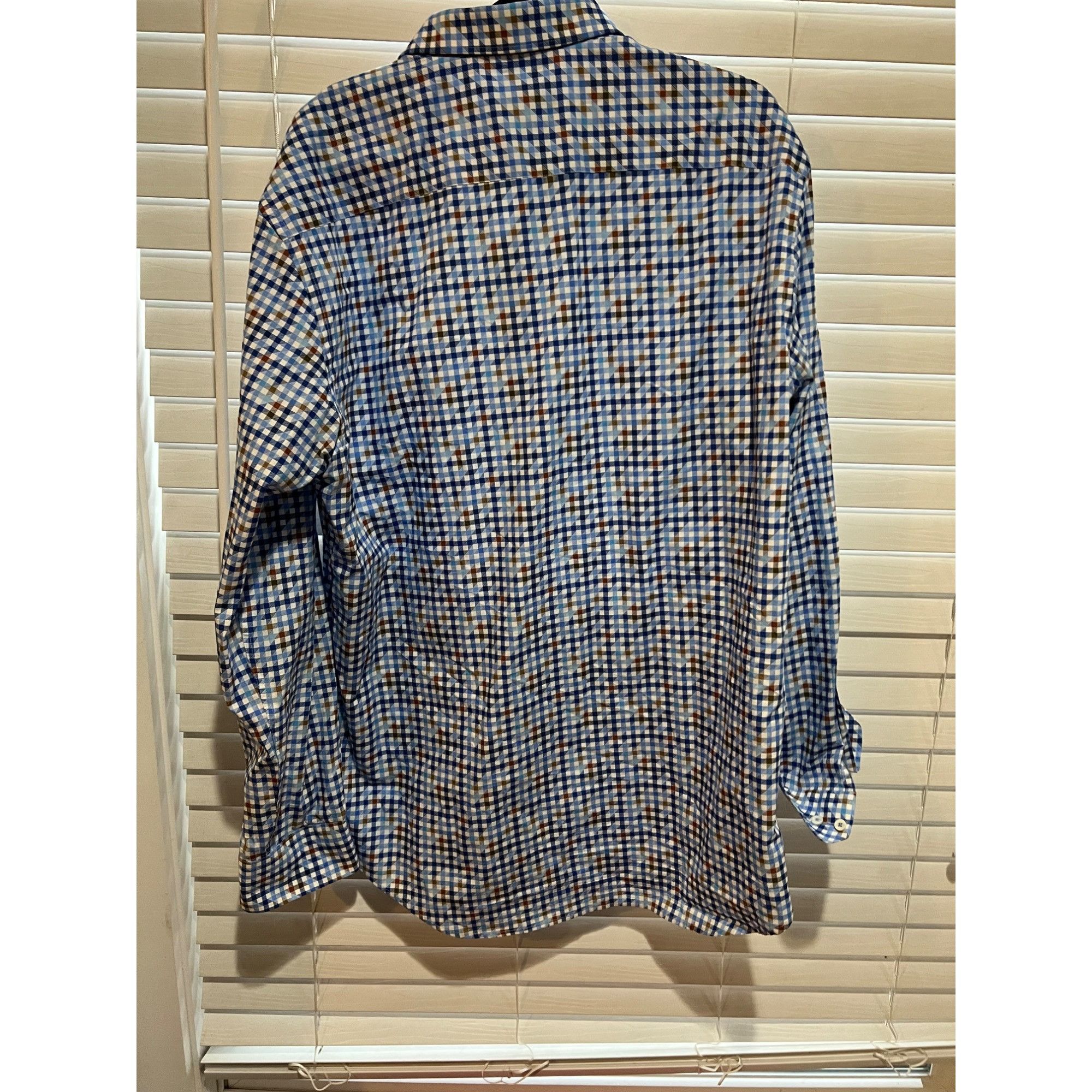 BUGATCHI Bugatchi Button Up Dress Shirt - Size XXL Size US XXL / EU 58 / 5 - 4 Thumbnail