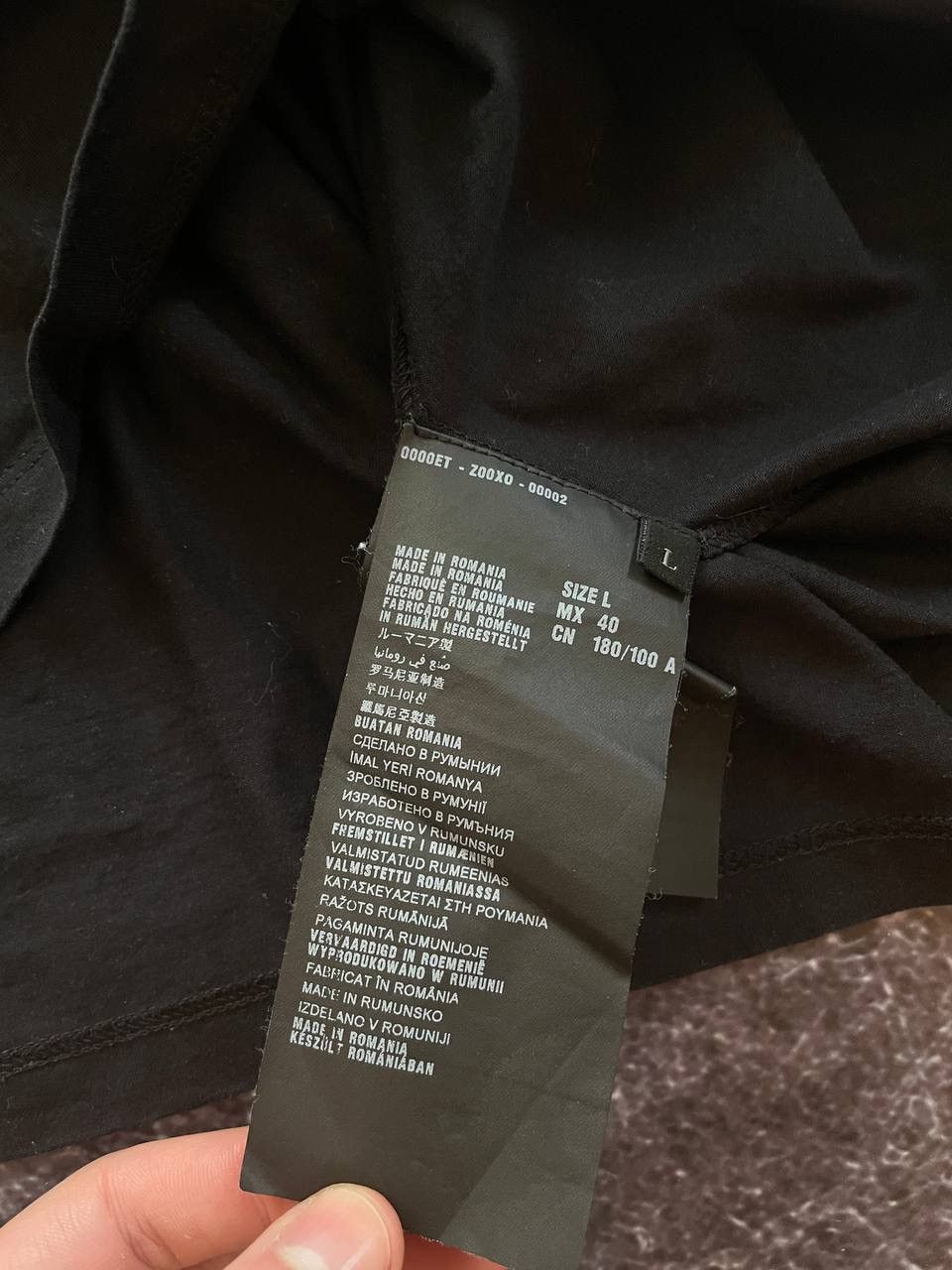 Prada nice t-shirt PRADA full black logo Size US L / EU 52-54 / 3 - 6 Thumbnail