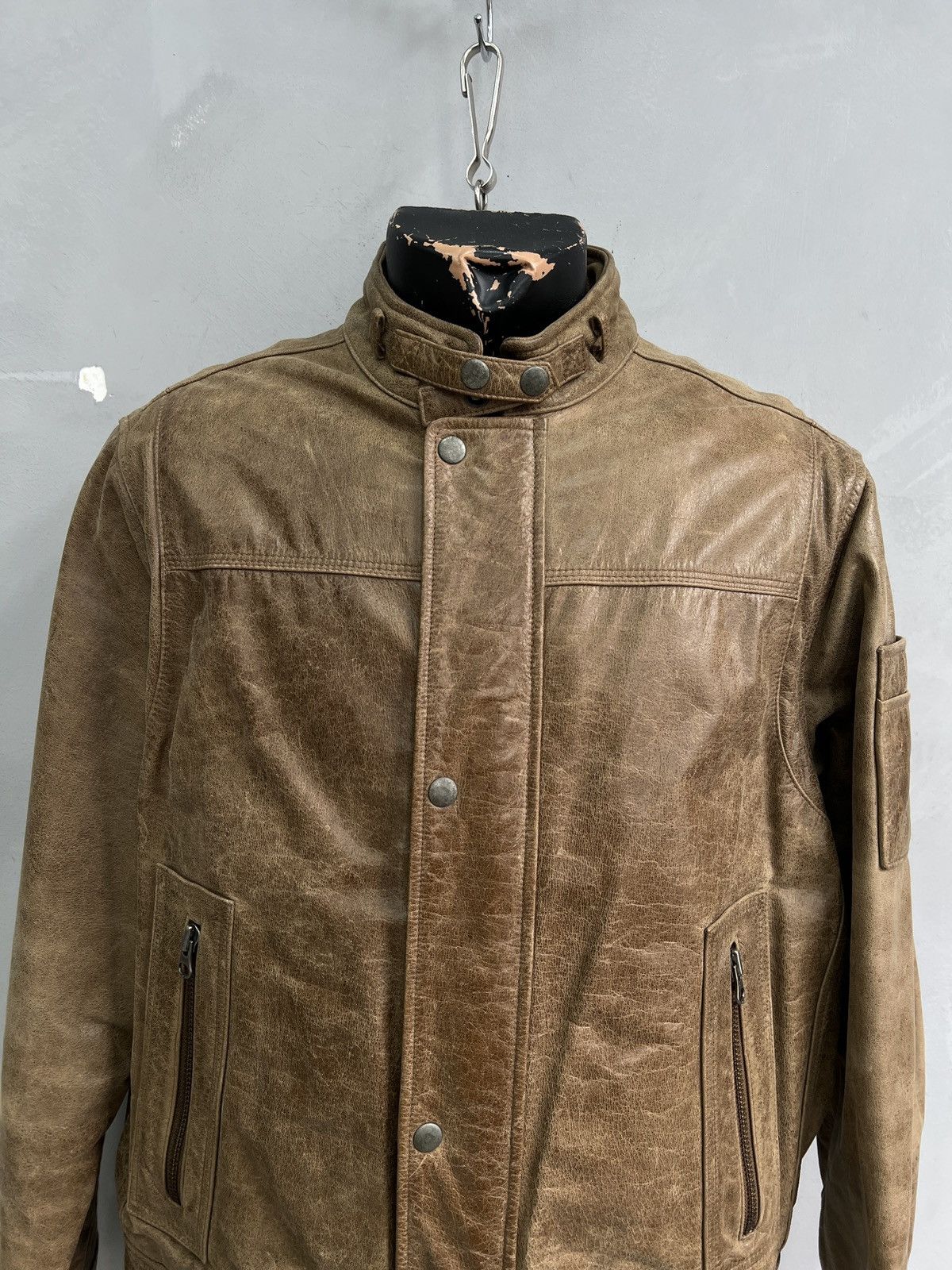 14th Addiction Racing moto avant garde y2k leather moto jacket hype Size US L / EU 52-54 / 3 - 2 Thumbnail
