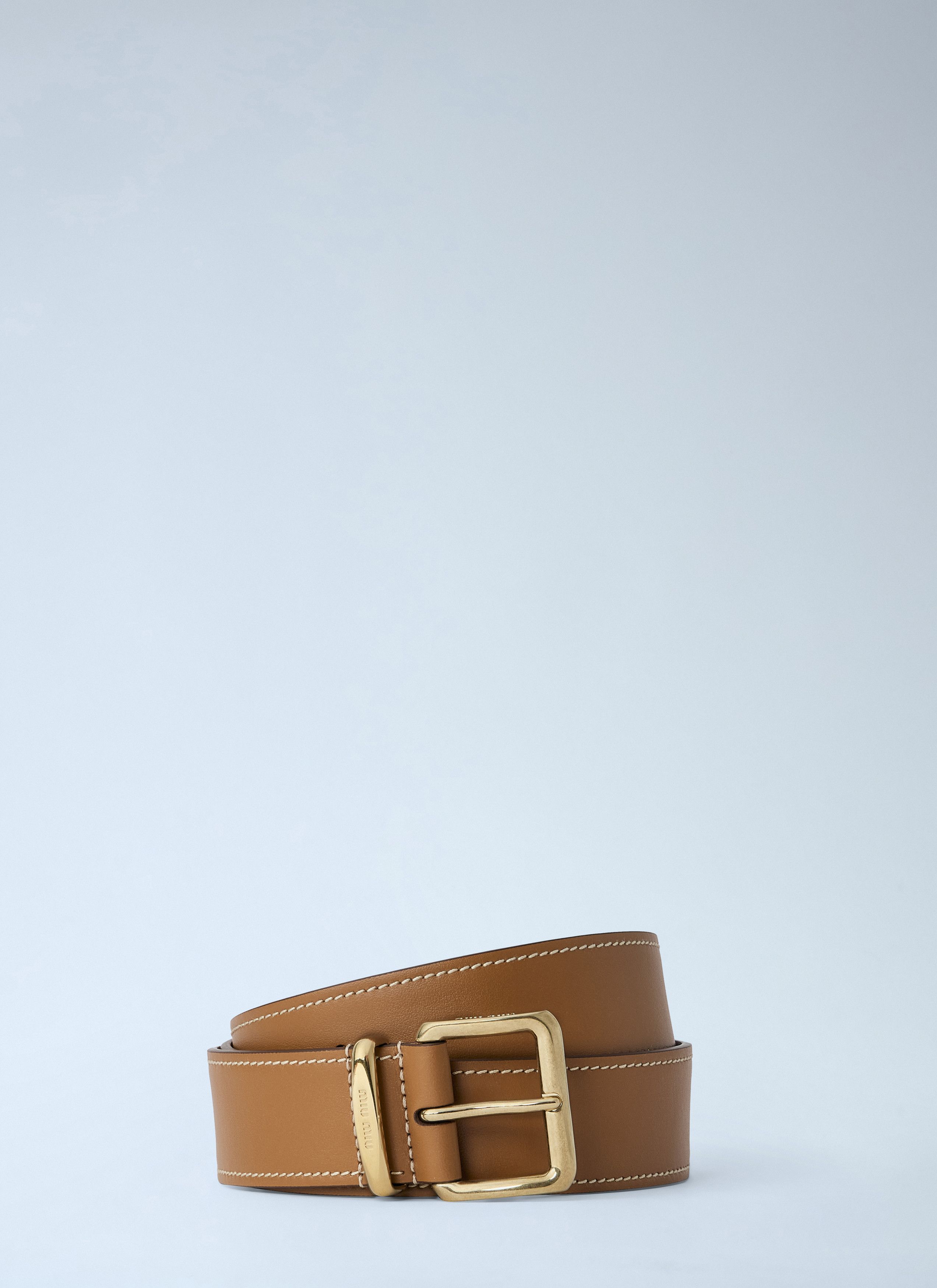 Miu Miu Leather Belt Size ONE SIZE - 1 Thumbnail
