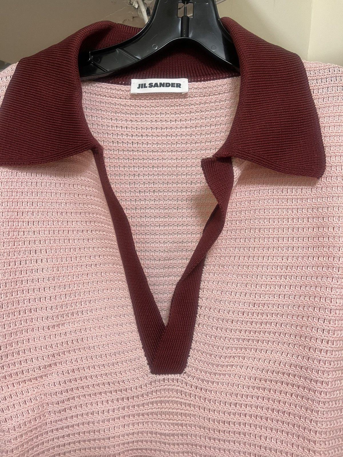 Jil Sander Jil Sander Knit Polo Sz 48 Size US M / EU 48-50 / 2 - 4 Thumbnail