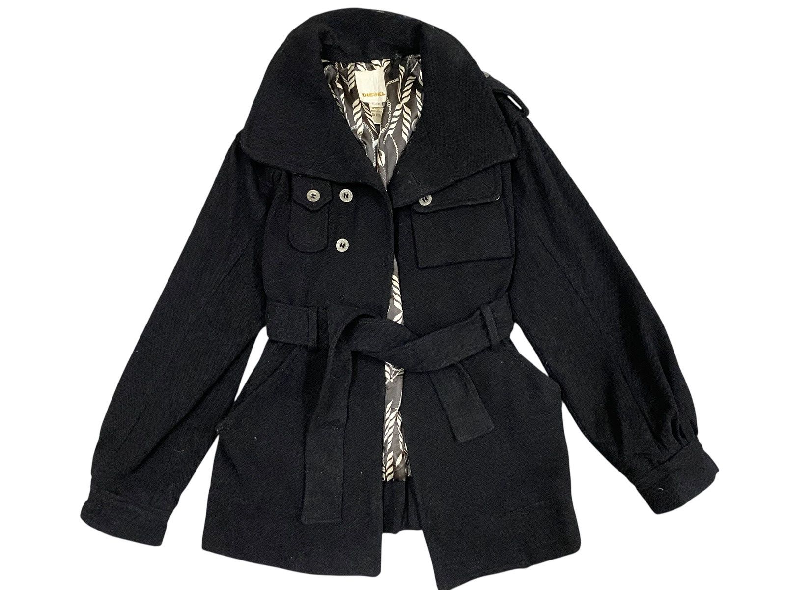 Diesel Diesel Wool Jacket - Avant Garde Size XS / US 0-2 / IT 36-38 - 1 Thumbnail