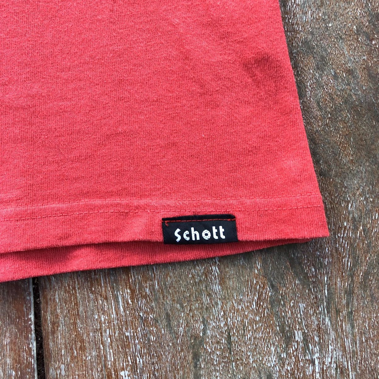 Schott Vintage Schott Rare T Shirt Size US L / EU 52-54 / 3 - 11 Thumbnail