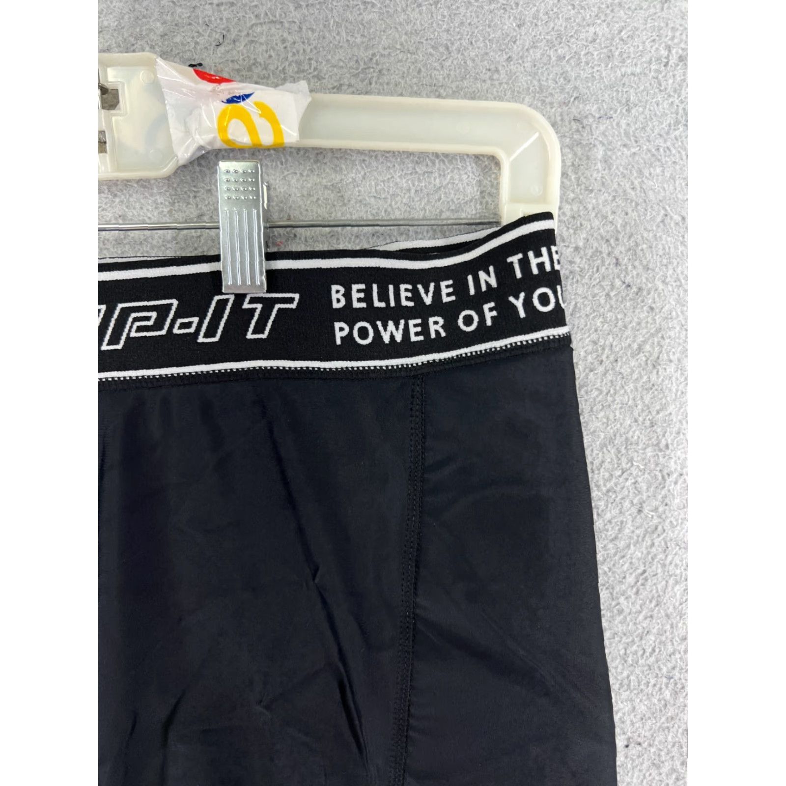 Vintage Rip-It Compression Shorts Adult 32 Black Polyester Spandex Blend Gym Workout Size US 32 / EU 48 - 5 Thumbnail