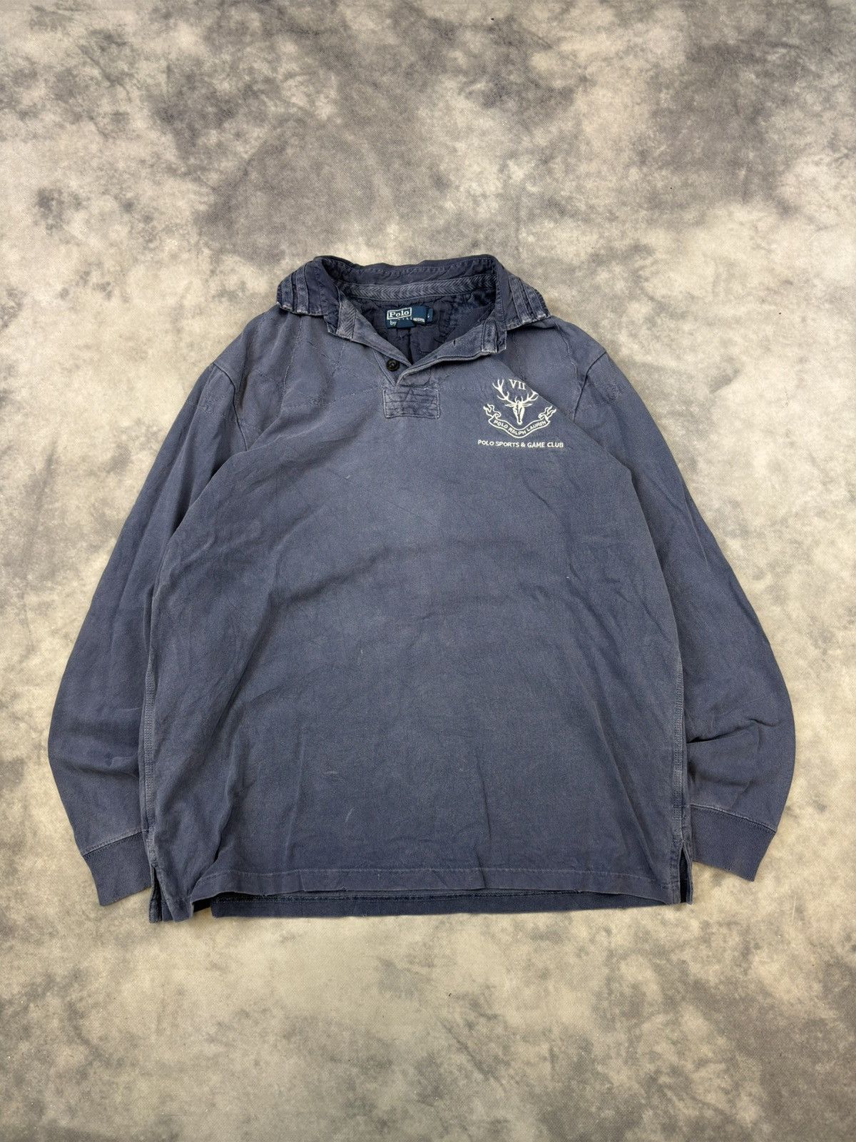 Polo Ralph Lauren Vintage 1990s Polo Ralph Lauren Hunter Jumper Retro Hoodie Size US L / EU 52-54 / 3 - 1 Thumbnail