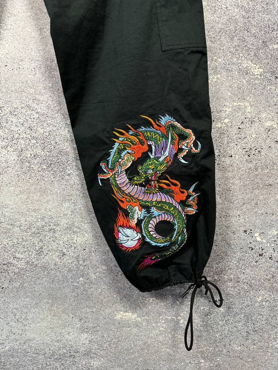 Ed Hardy × Urban Outfitters Ed Hardy x Urban Outfitters Cargo Pants Cotton Men XS Black Size US 30 / EU 46 - 12 Thumbnail