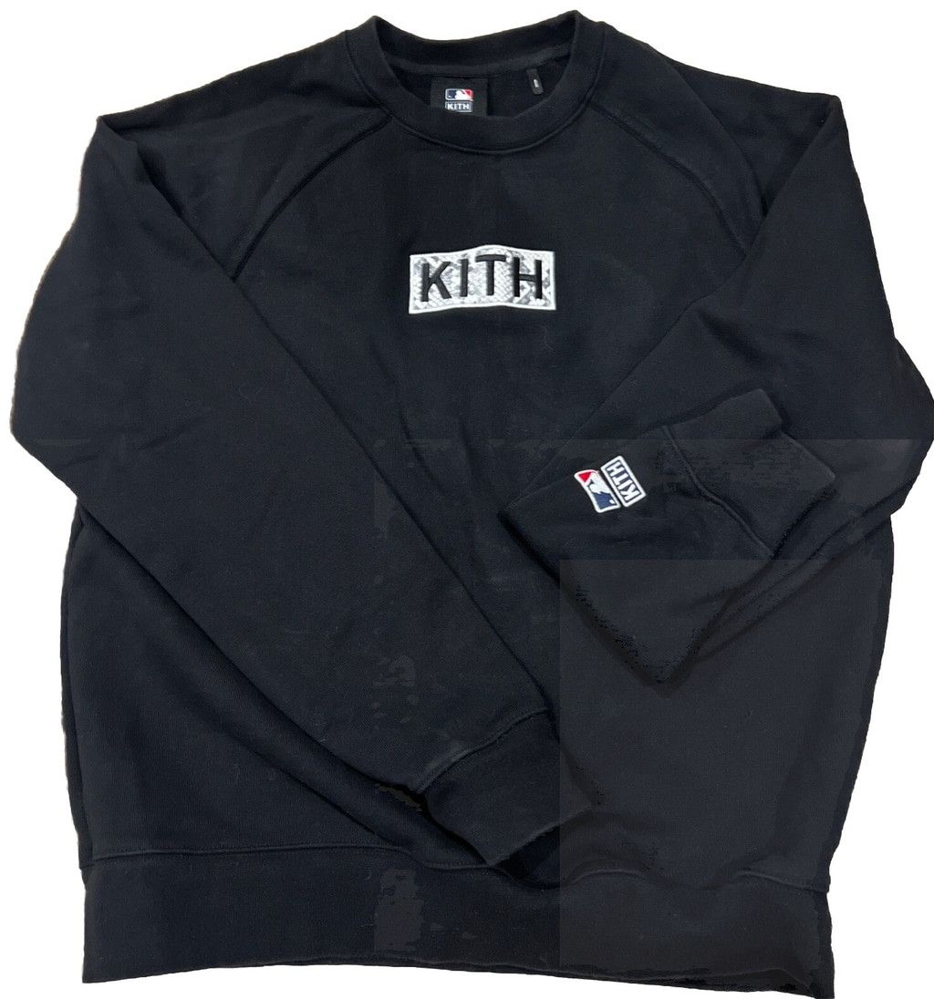 Kith Kith MLB Dodgers Baseball Arched Sweatshirt Black Small Size US S / EU 44-46 / 1 - 1 Thumbnail