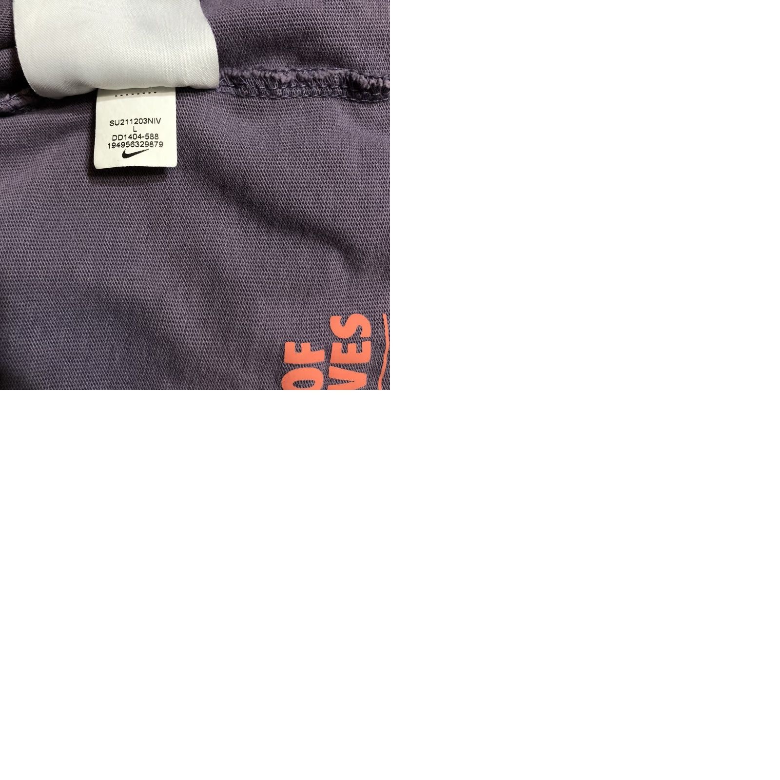 Nike VINTAGE Nike Archives Official Reissue Retro 90s T-Shirt Mens Large Lavender Neon Green Size US L / EU 52-54 / 3 - 9 Thumbnail