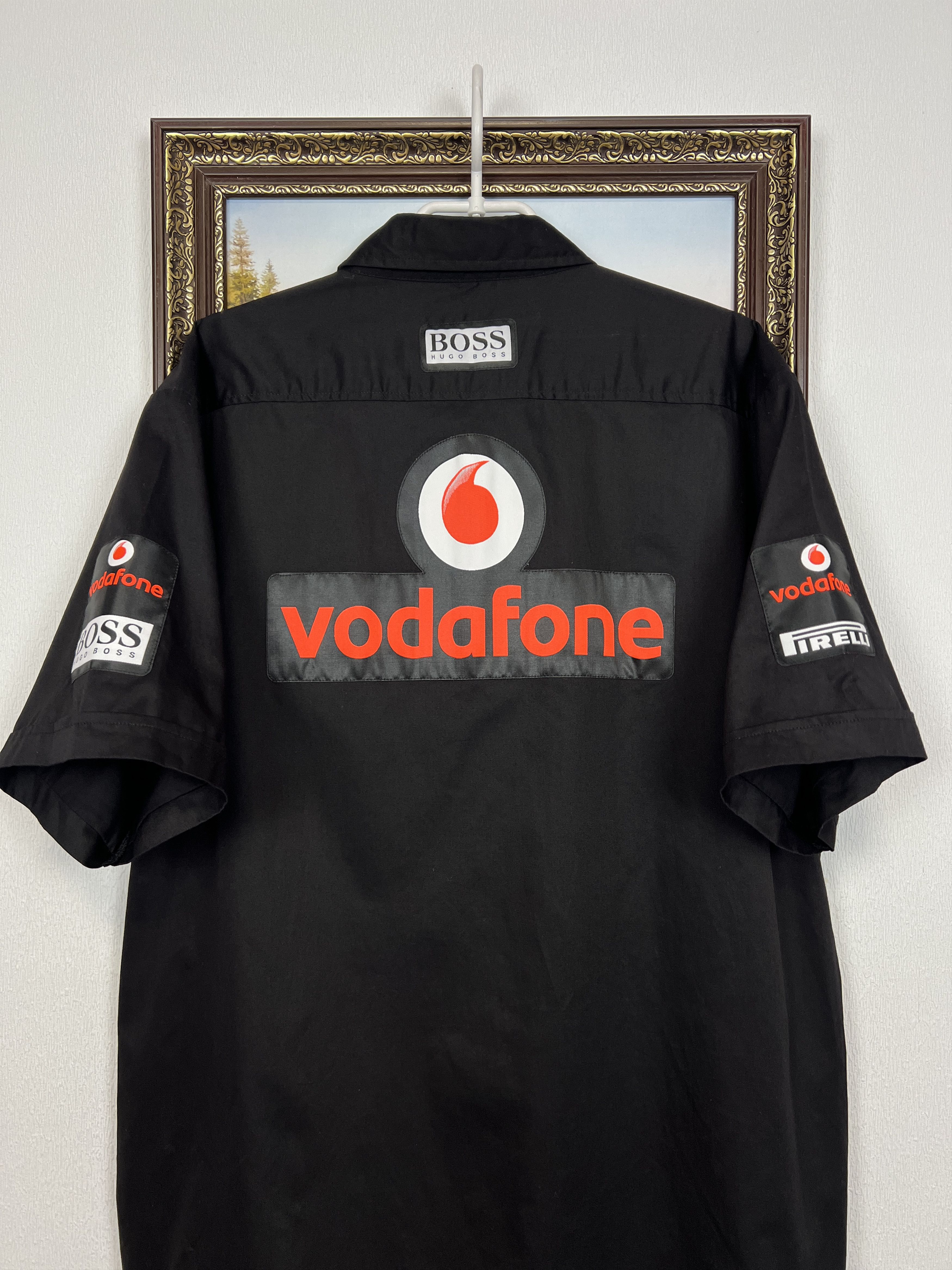 Vintage Mclaren Mercedes Formula 1 Vodafone Racing Jersey Tee Size US XXL / EU 58 / 5 - 2 Thumbnail