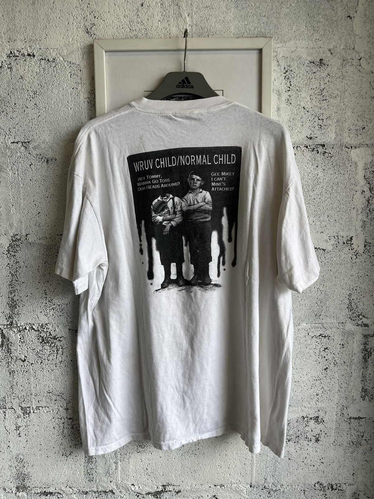 Band Tees × Vintage Vintage WRUV 90.1 FM Burlington,Vermont Artwork 90’s Tshirt Size US XL / EU 56 / 4 - 3 Thumbnail