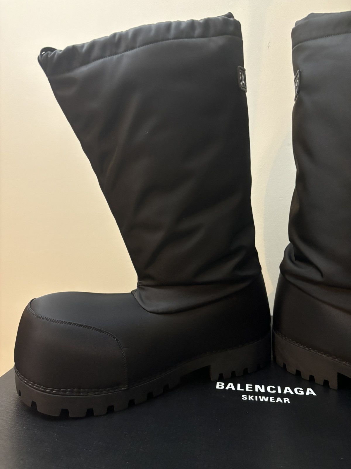 Balenciaga Balenciaga Alaska High Nylon Ski Boots Black Size US 11 / EU 44 - 3 Thumbnail