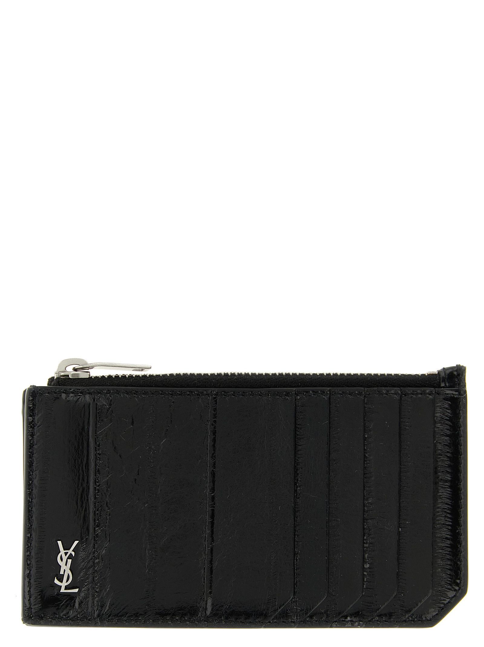 Saint Laurent Paris 'Tiny Cassandre' Card Holder Size ONE SIZE - 1 Thumbnail