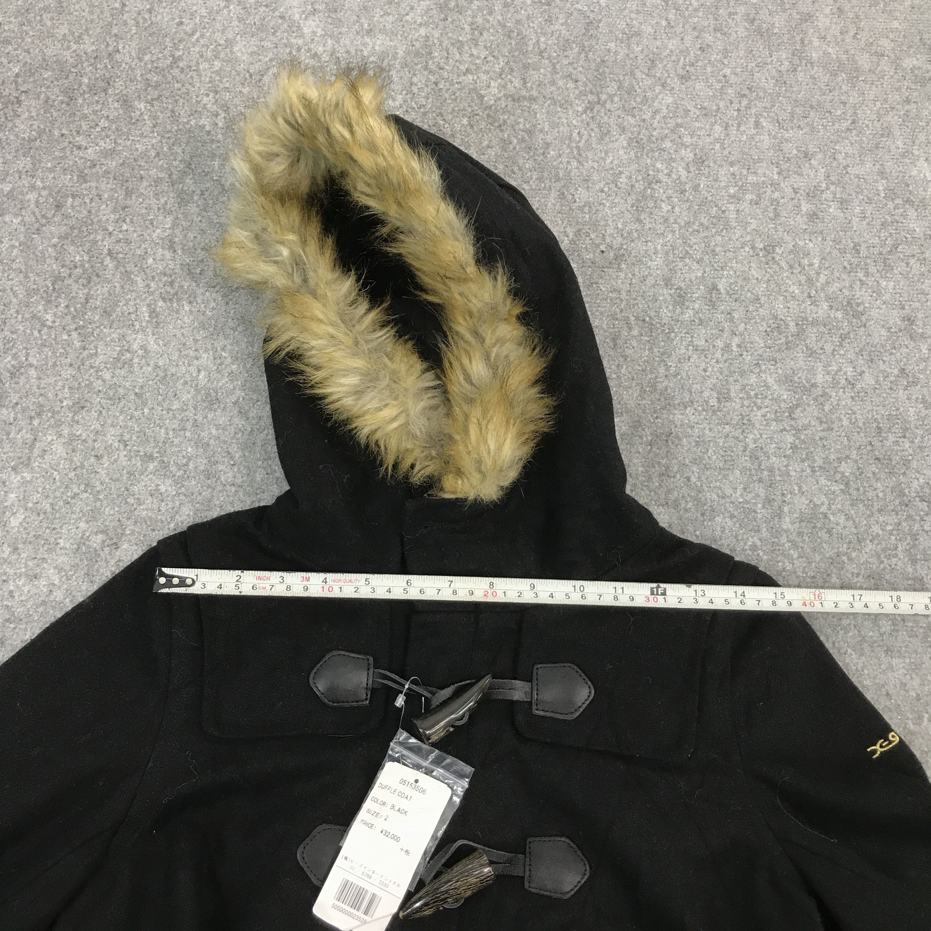 Japanese Brand × X-Girl XGIRL JAPAN WOOL DUFFEL JACKET Size M / US 6-8 / IT 42-44 - 9 Thumbnail