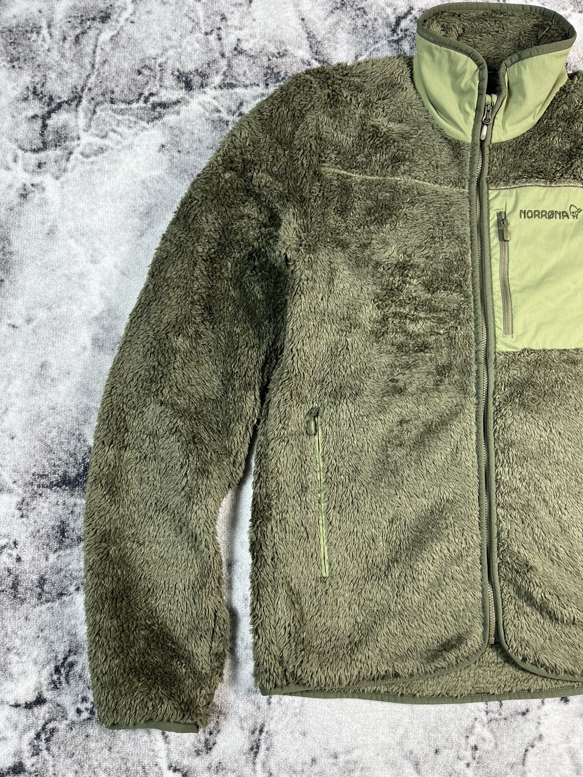Norrona Norrona Fleece Jacket Sherpa Zip Gorpcore S Fits M Size US M / EU 48-50 / 2 - 2 Thumbnail