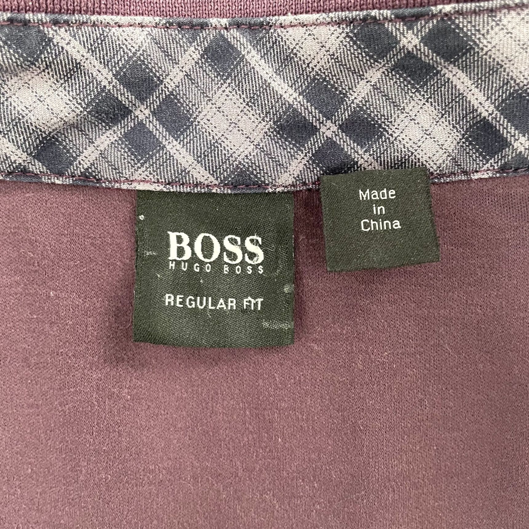 Hugo Boss VINTAGE HUGO BOSS Polo Shirt Men Medium Purple Casual Designer 90s Logo Size US M / EU 48-50 / 2 - 6 Thumbnail