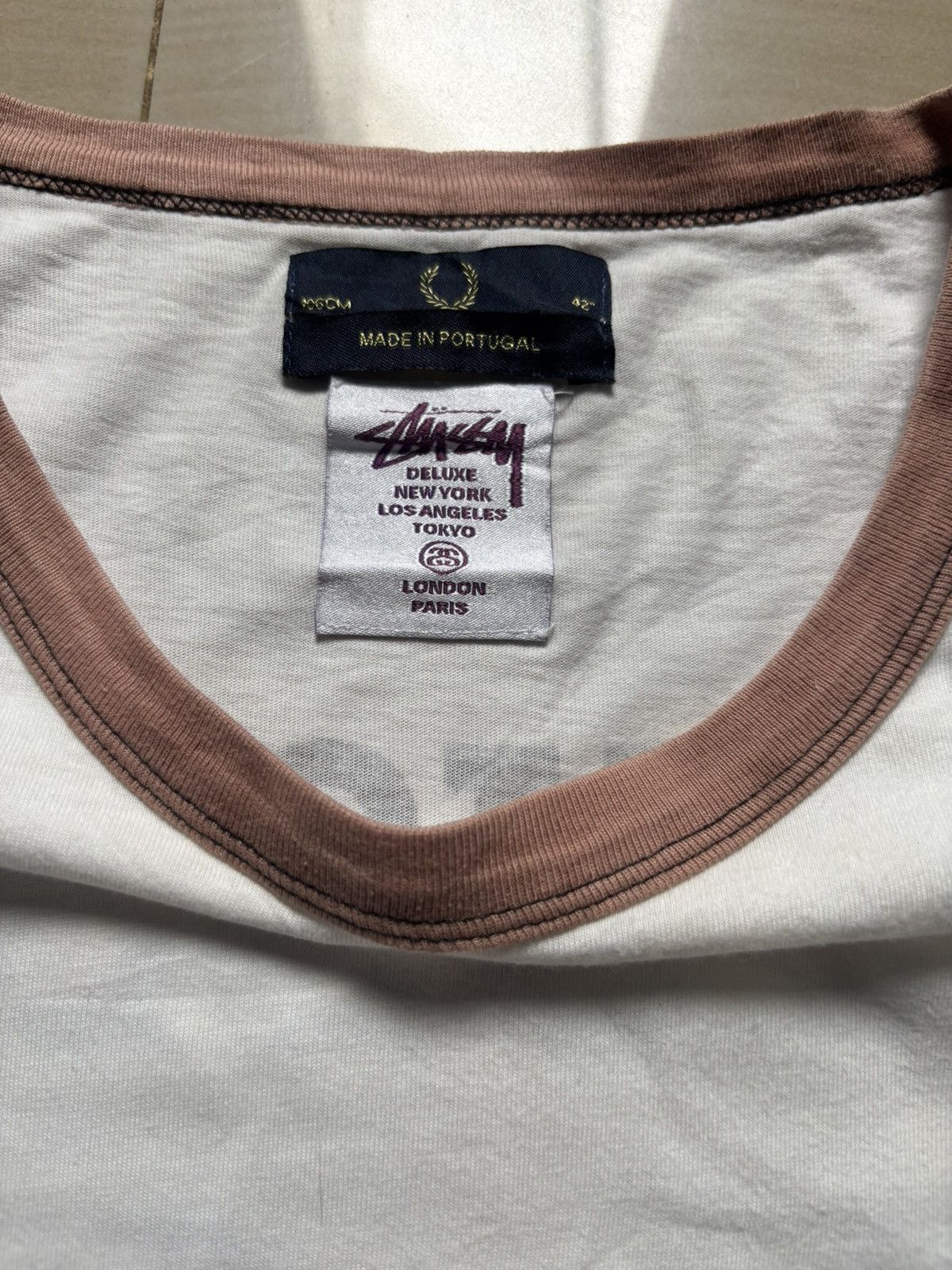 Fred Perry × Stussy FRED PERRY × STUSSY Size US L / EU 52-54 / 3 - 3 Thumbnail