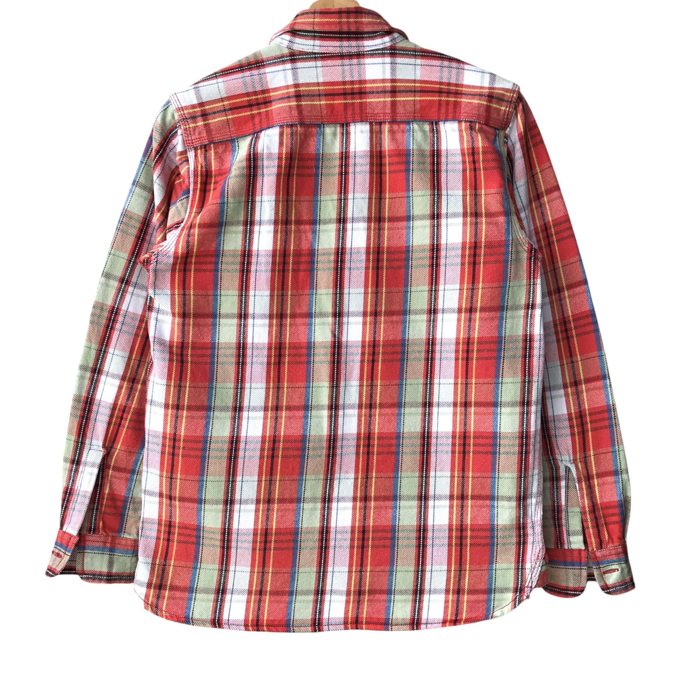 Vintage Houston USA Heavy Cotton Lumberjack Flannel Shirt Size US M / EU 48-50 / 2 - 2 Thumbnail