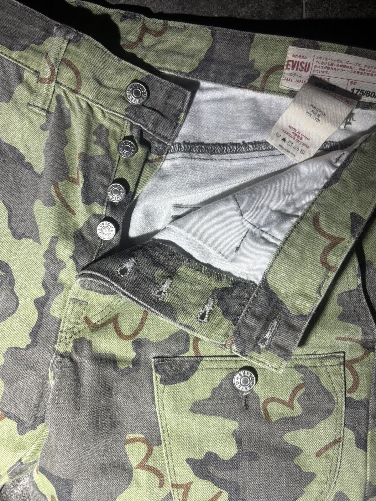 Evisu Evisu multipocket camouflage pants Size US 32 / EU 48 - 2 Thumbnail