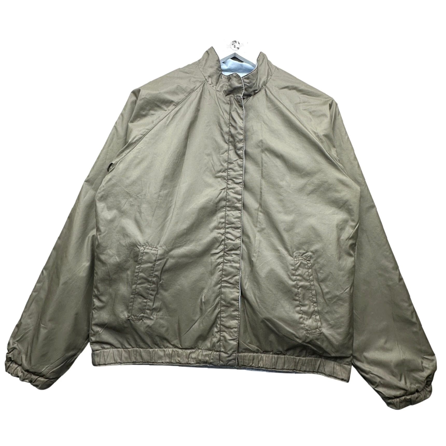 Lacoste VINTAGE Lacoste Jacket Reversible Nylon Polyester Blue Green 80s Mens Small Size US S / EU 44-46 / 1 - 2 Thumbnail