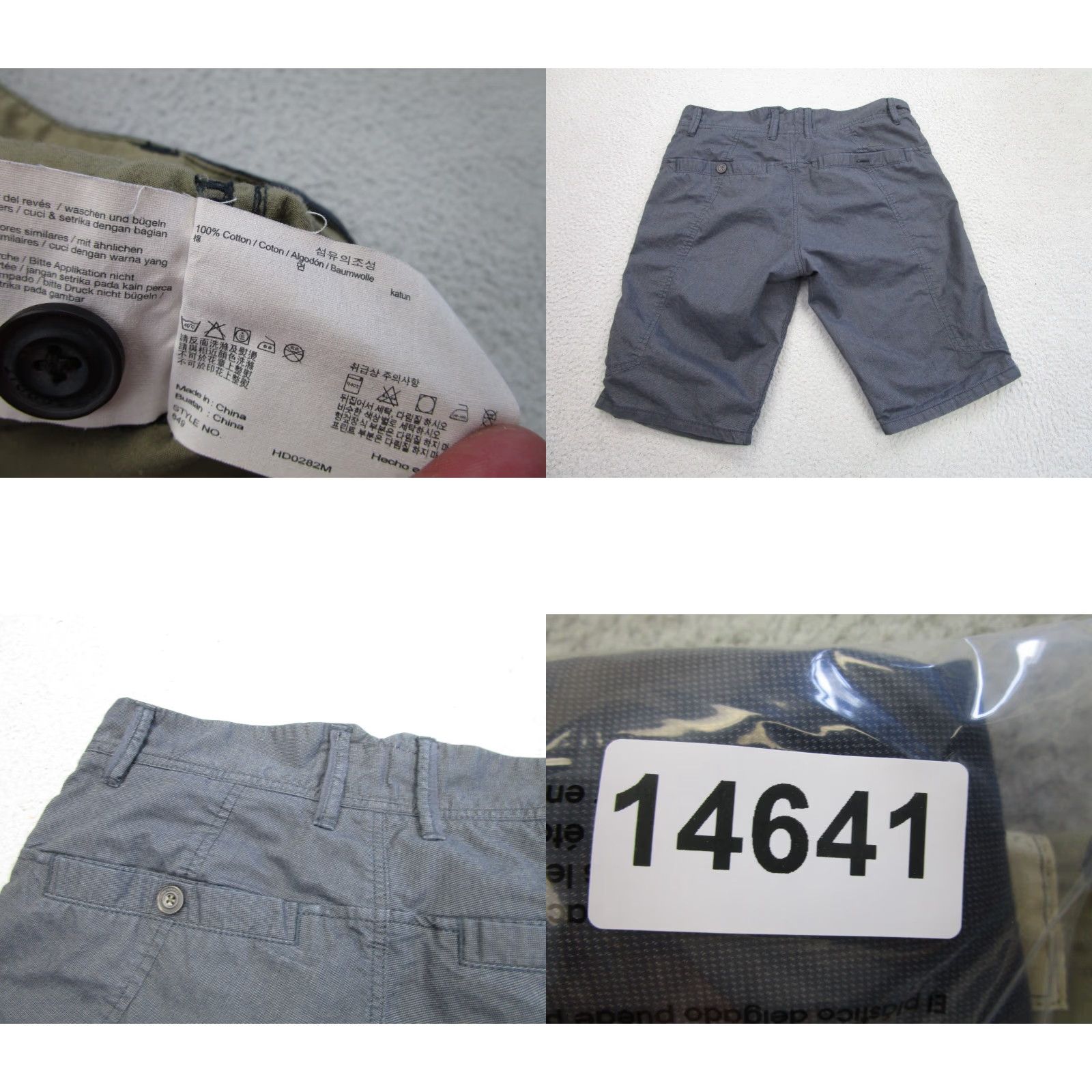 Esprit ESPIRIT Shorts 34 Blue Woven Preppy Casual Mens Size US 34 / EU 50 - 8 Thumbnail