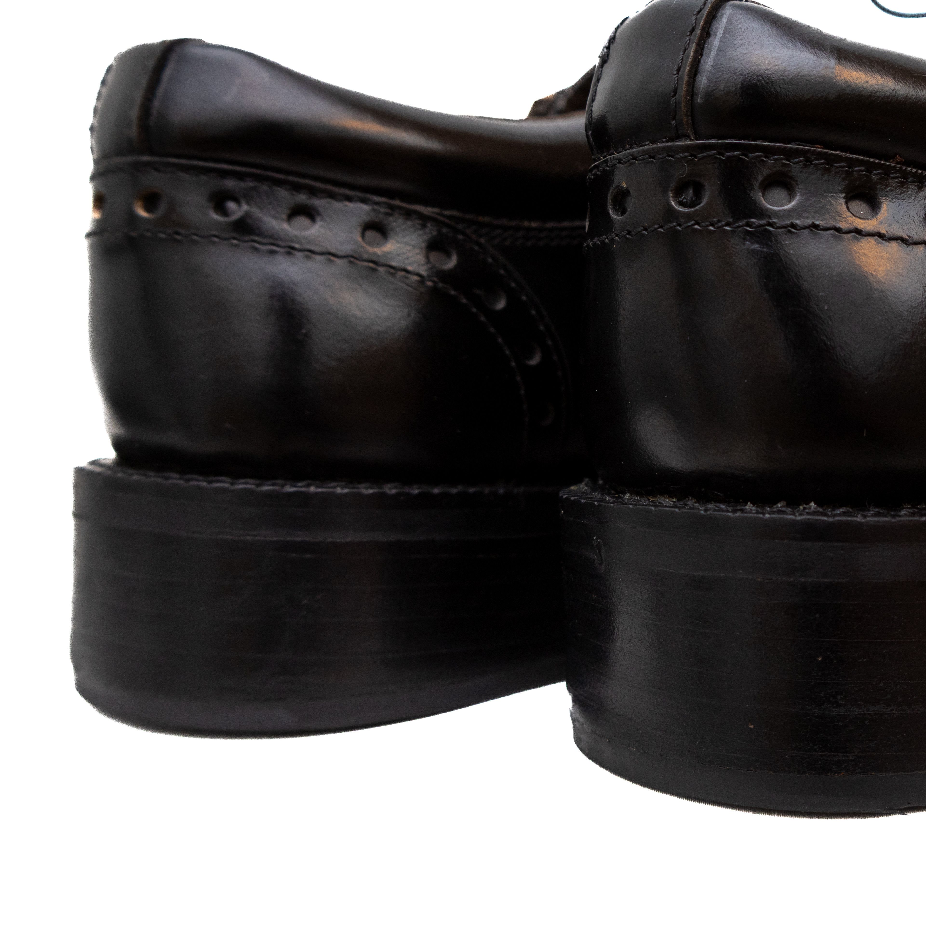 Bed Stu × Vintage Vintage Bedstü x Speedy Black Leather Oxford Shoes Sz:9.5 Size US 9.5 / EU 42-43 - 8 Thumbnail