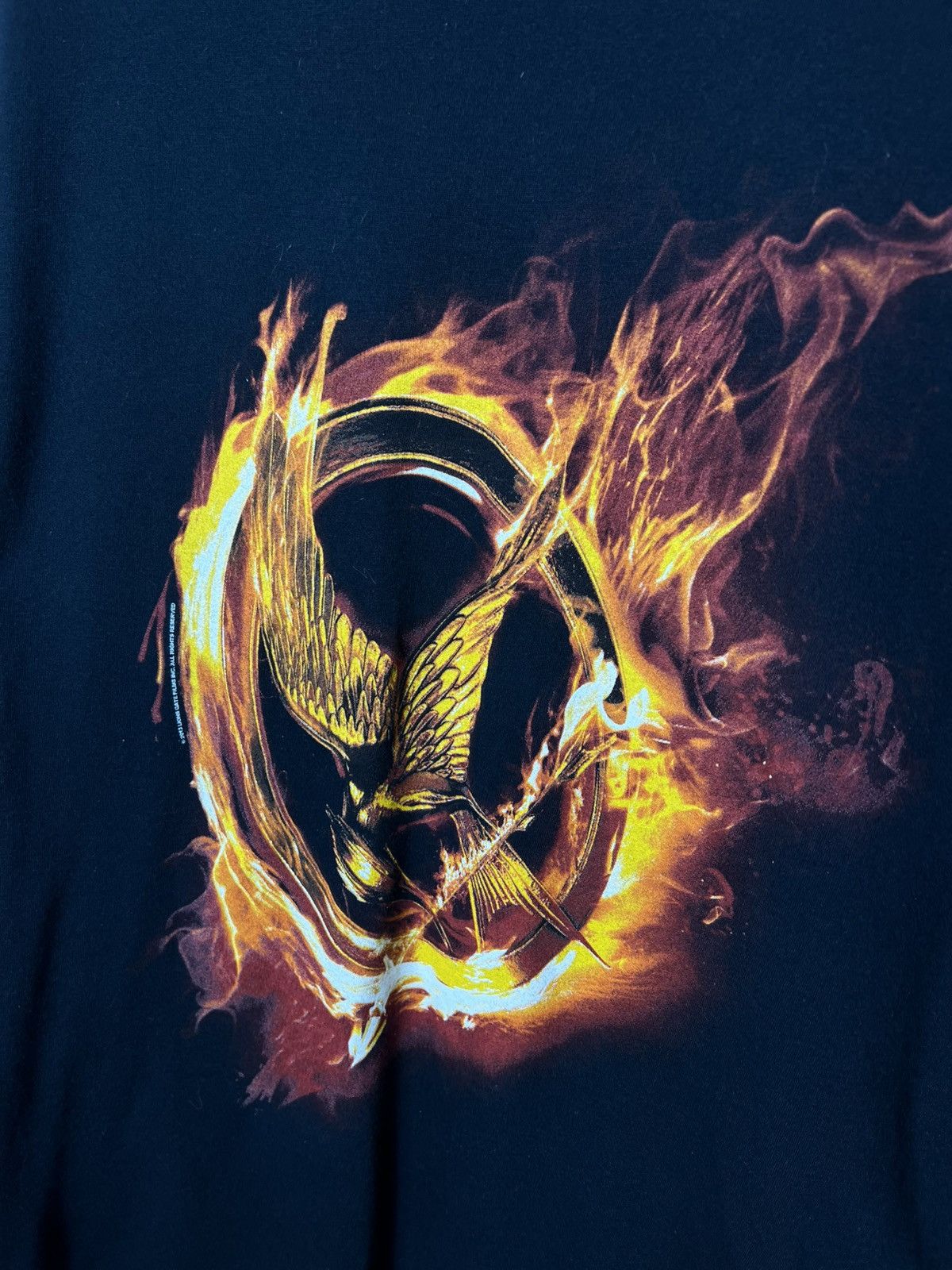 Vintage Vintage Y2K The Hunger Games Movie Promo Graphic T Shirt Size US L / EU 52-54 / 3 - 2 Thumbnail