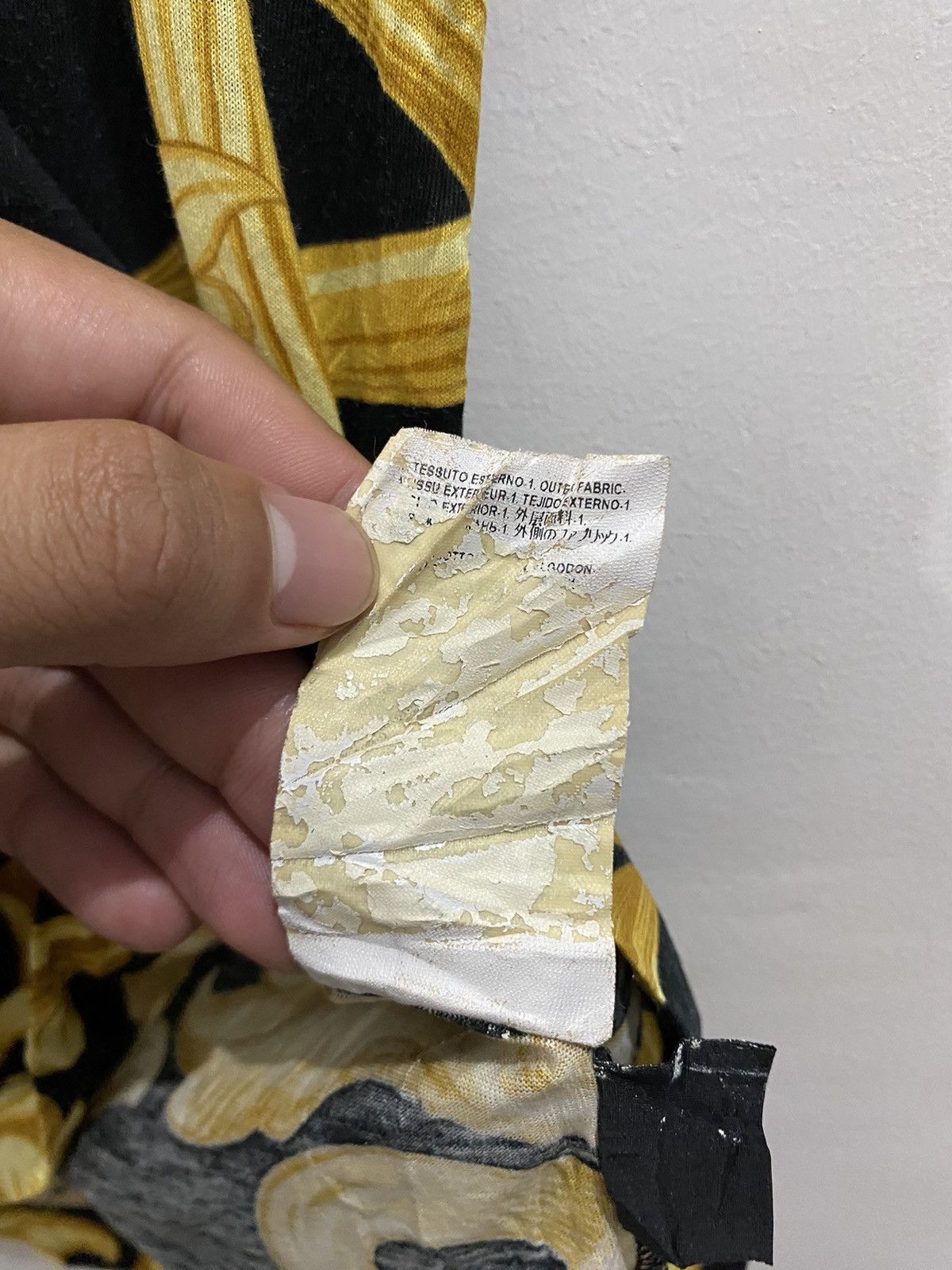 Versace VERSACE BAROQUE COTTON JERSEY SHIRT Size US XS / EU 42 / 0 - 8 Thumbnail