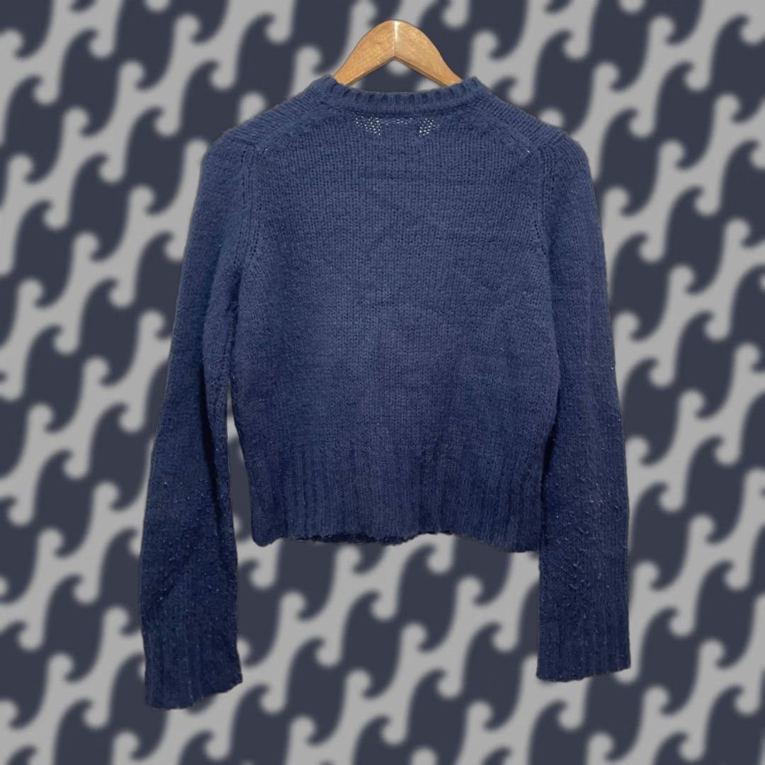 Abercrombie & Fitch Abercrombie & Fitch Mens Blue Knit Crewneck Pullover Sweater Size L VTG Size US S / EU 44-46 / 1 - 1 Thumbnail
