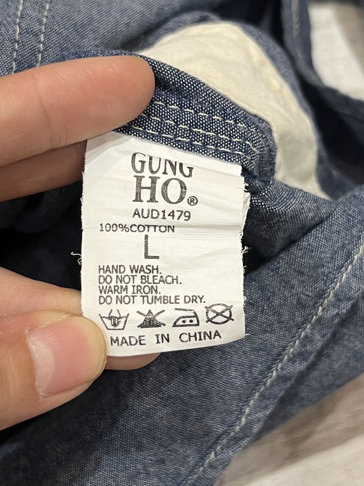 Other GUNG HO LONG-SLEEVED SHIRT Size US L / EU 52-54 / 3 - 4 Thumbnail