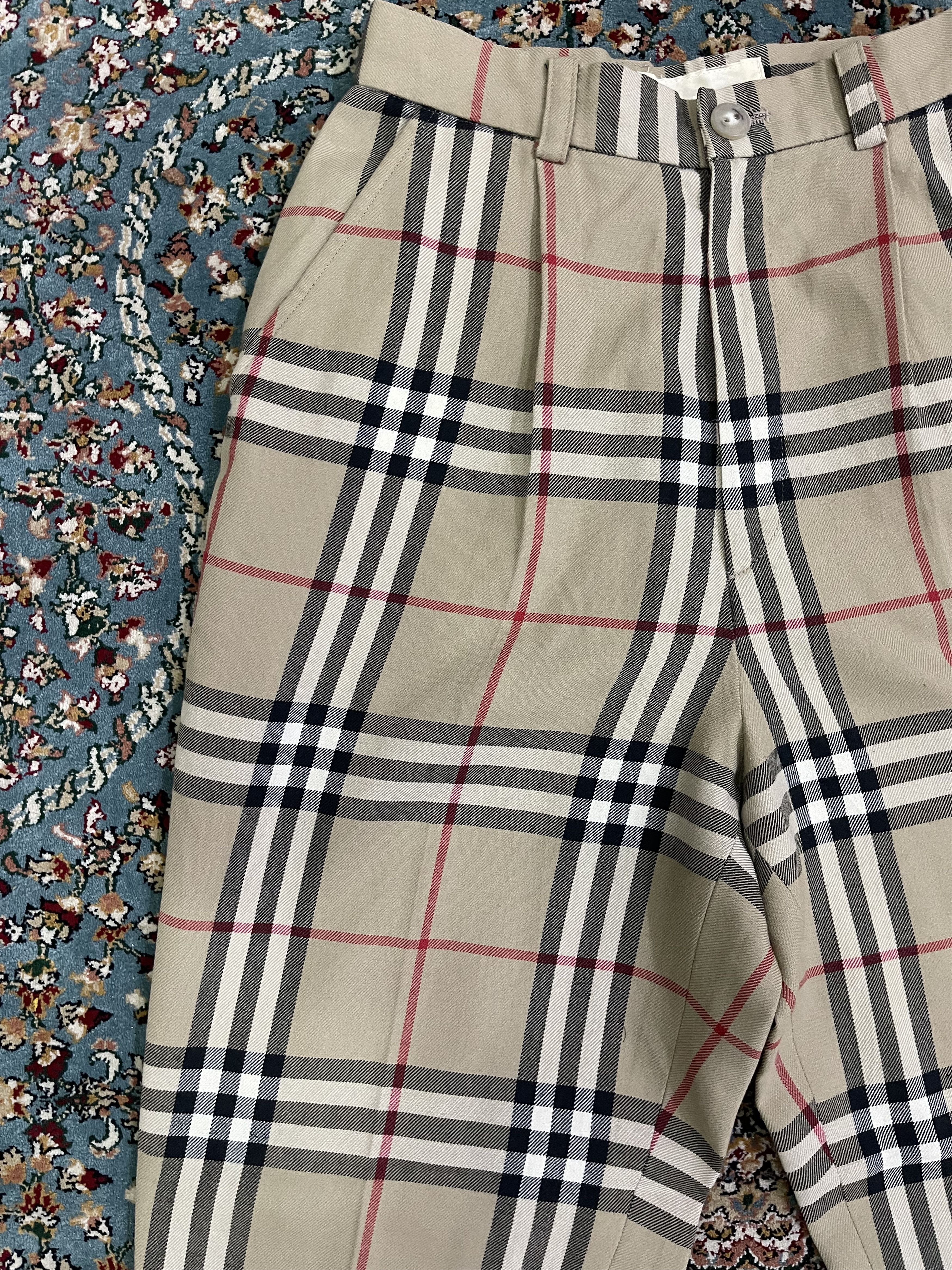 Vintage Hysteric Glamour High Waist Nova Checked Pant